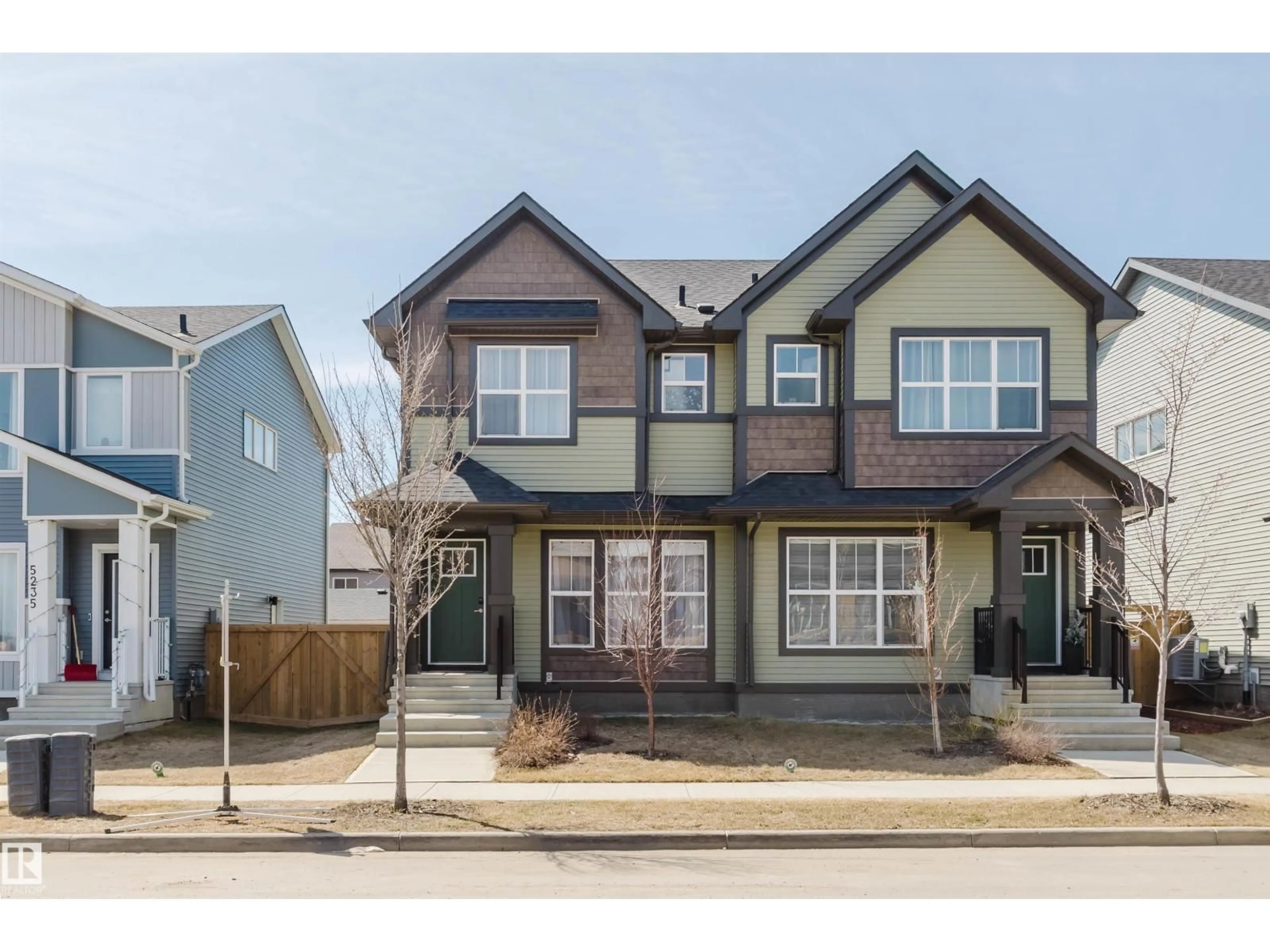 Home with vinyl exterior material, street for 5237 EDGEMONT BV, Edmonton Alberta T6M1J9