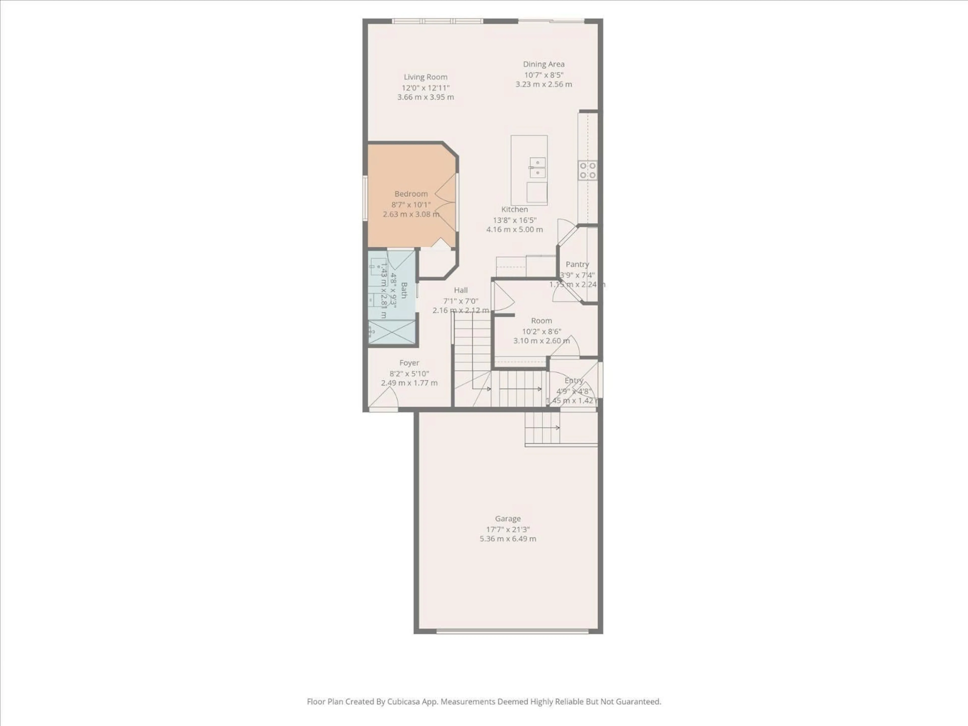Floor plan for 33 SUMAC CL, Fort Saskatchewan Alberta T8L0H6