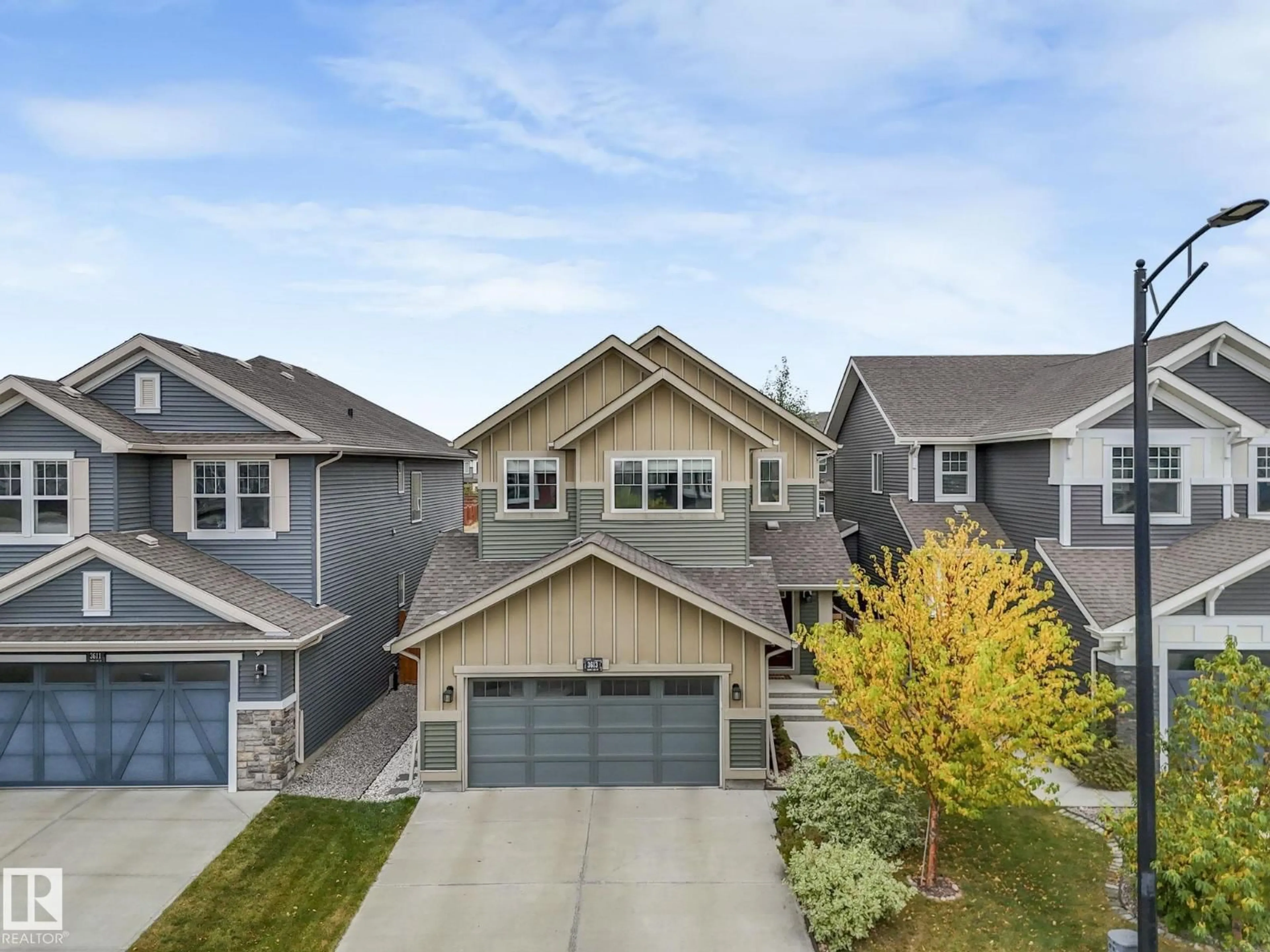 Home with vinyl exterior material, street for SW - 3613 CHERRY LINK LI, Edmonton Alberta T6X2B2