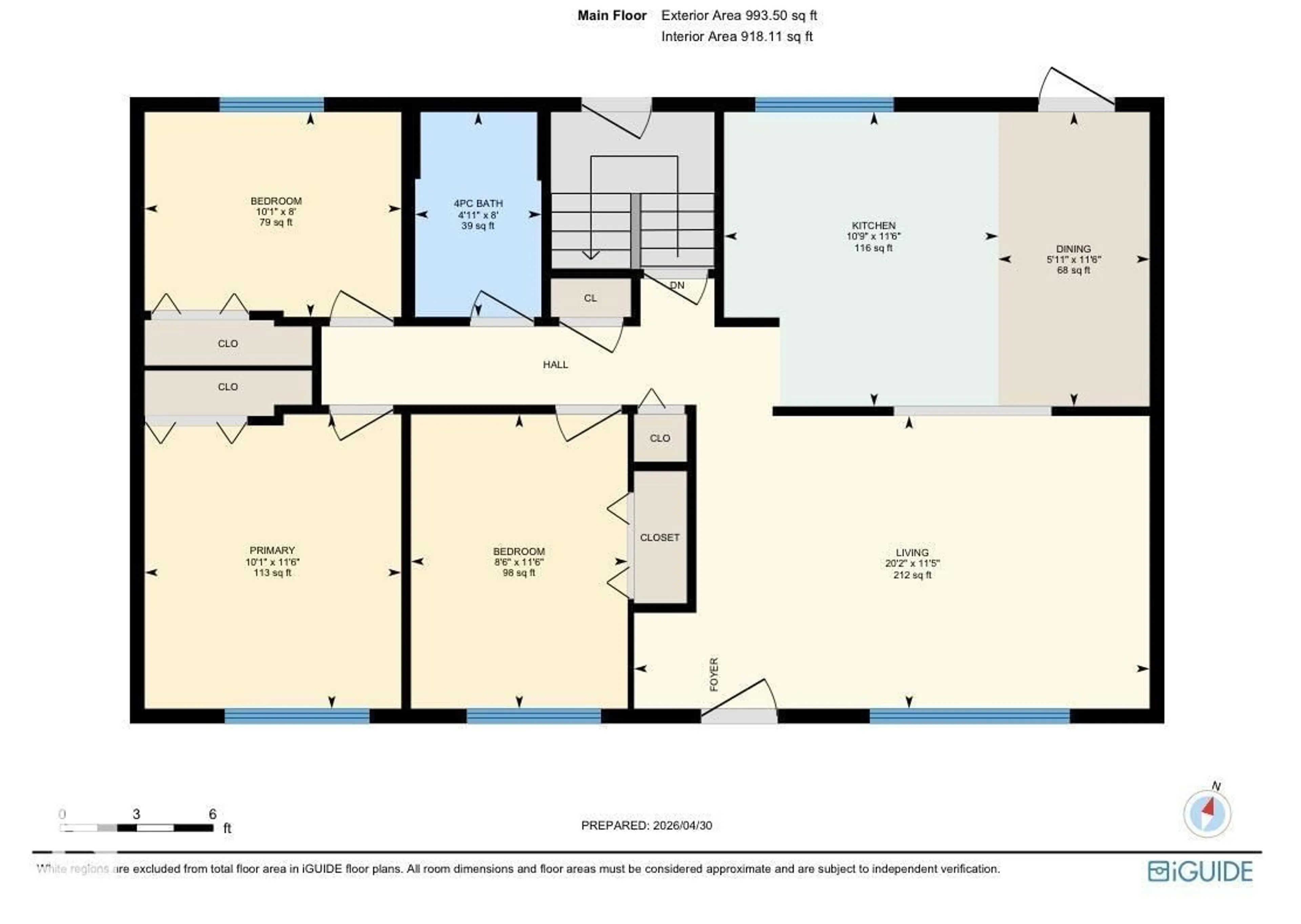 Floor plan for NW - 9827 152 ST, Edmonton Alberta T5P1X2