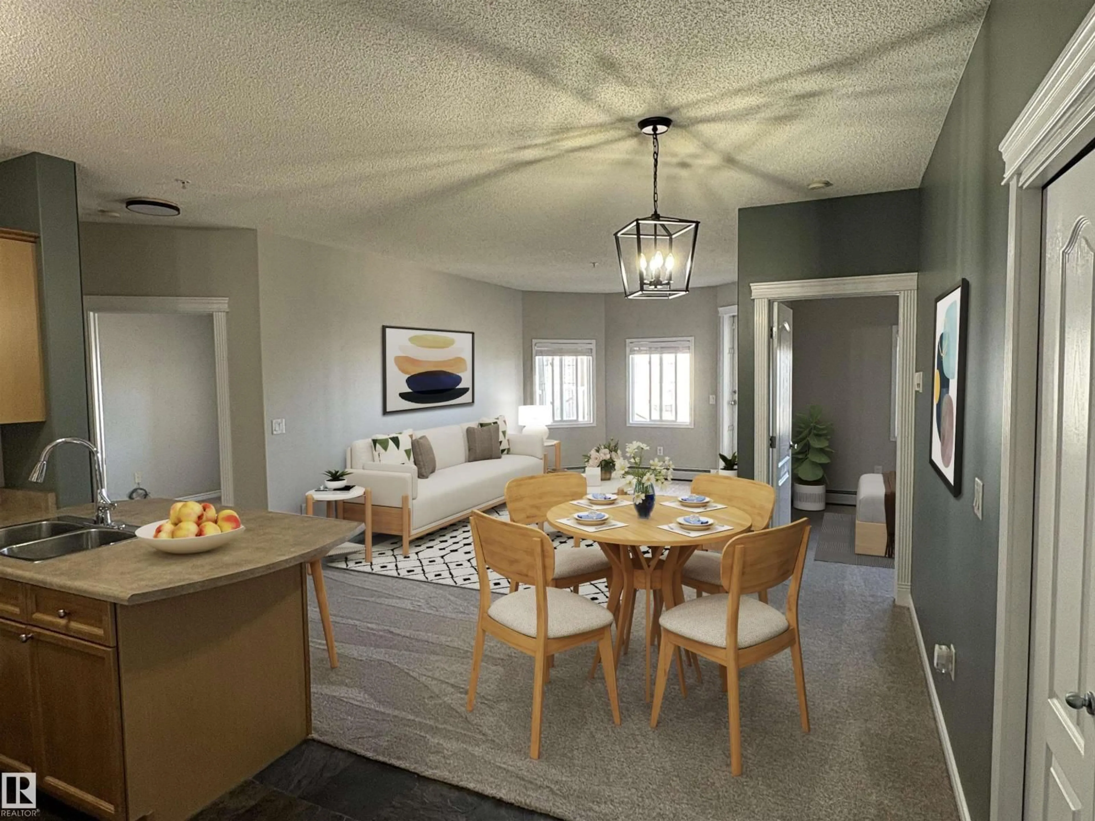 Dining room, unknown for 224 - 16807 100 AV NW, Edmonton Alberta T5P4Z6