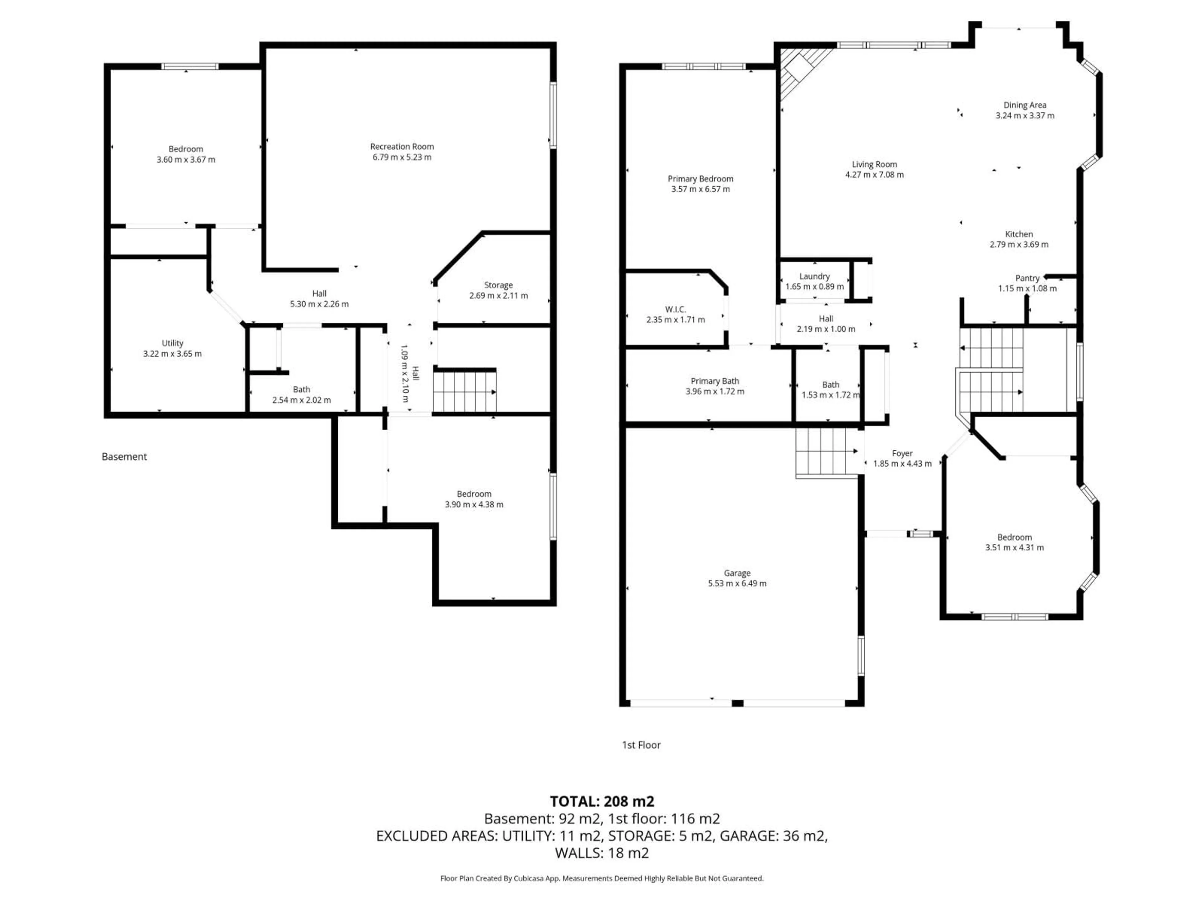 Floor plan for 7 OAKBAY PT, St. Albert Alberta T8N6N6