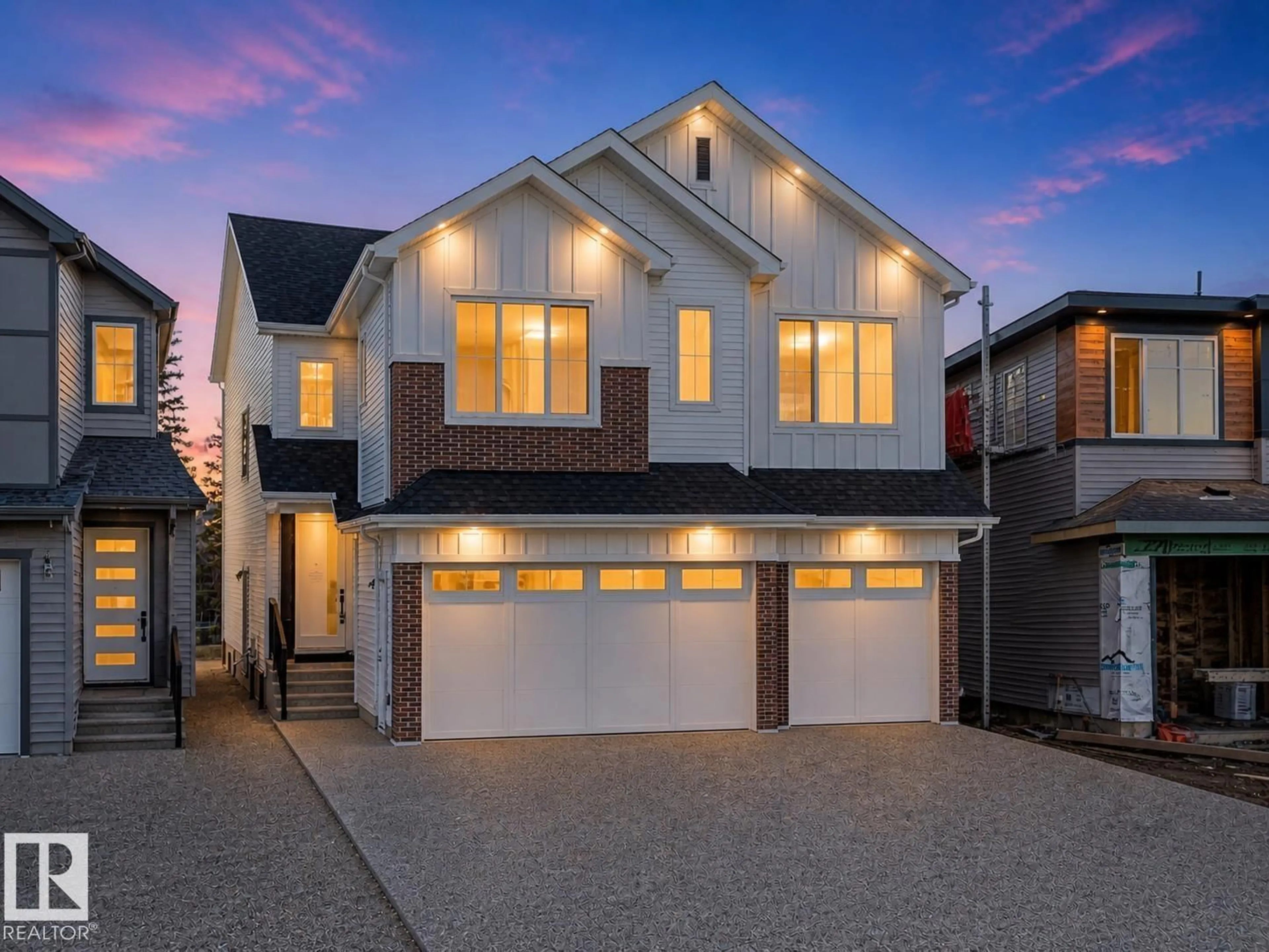 Home with brick exterior material, street for 2070 COLLIP CR, Edmonton Alberta T6W5T5