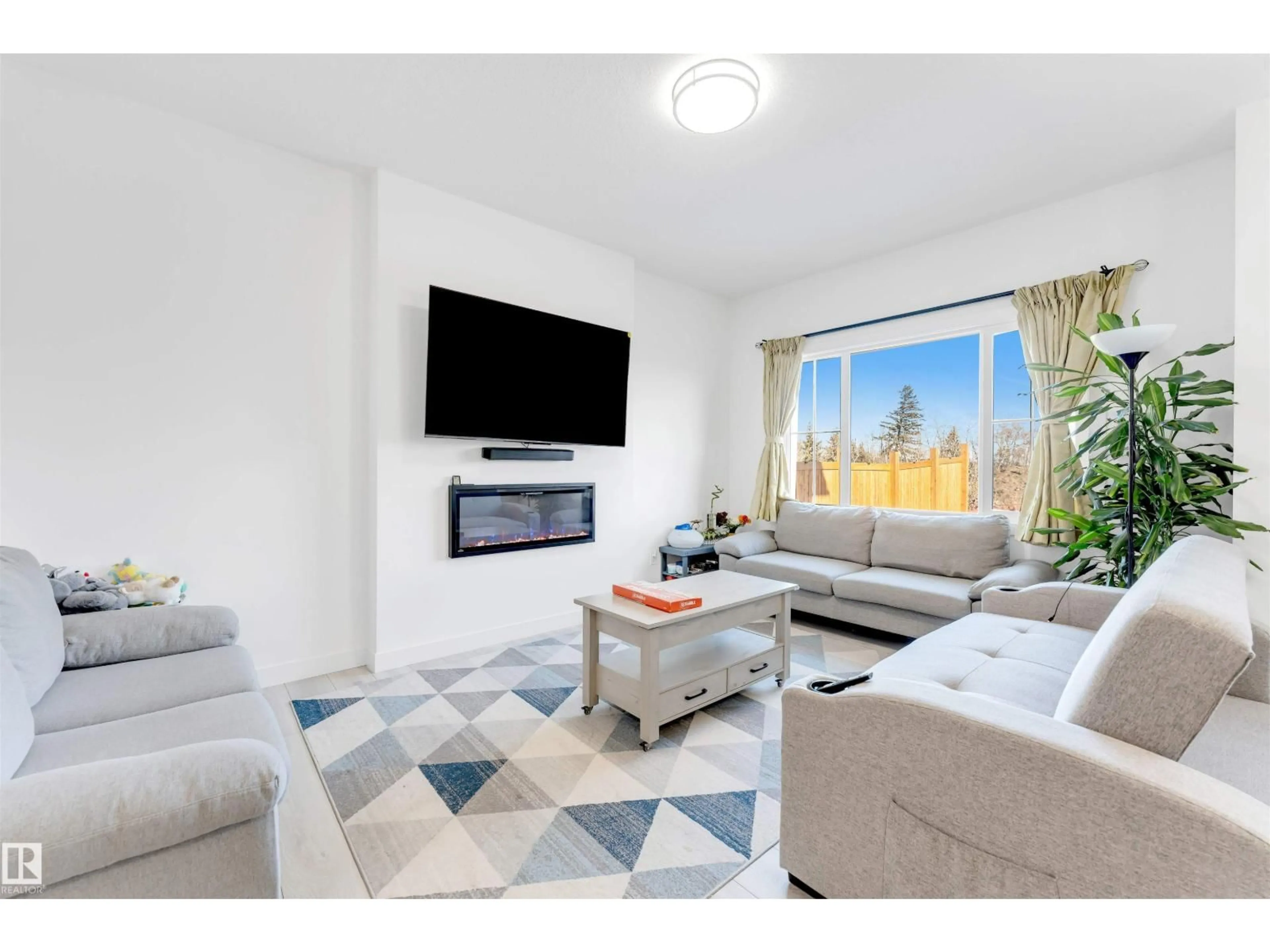 Living room with furniture, unknown for 407 CONROY CR, Edmonton Alberta T6W5A8