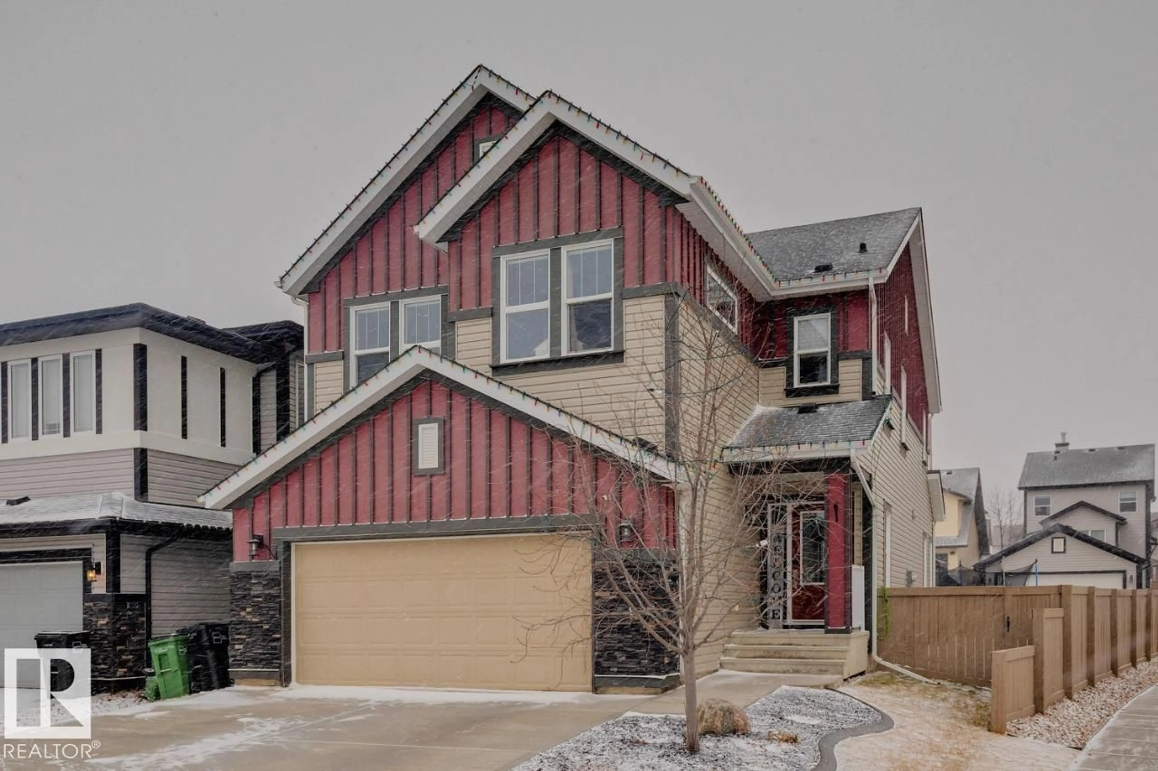 Home with brick exterior material, street for 1351 SECORD LANDING LD, Edmonton Alberta T5T5W7