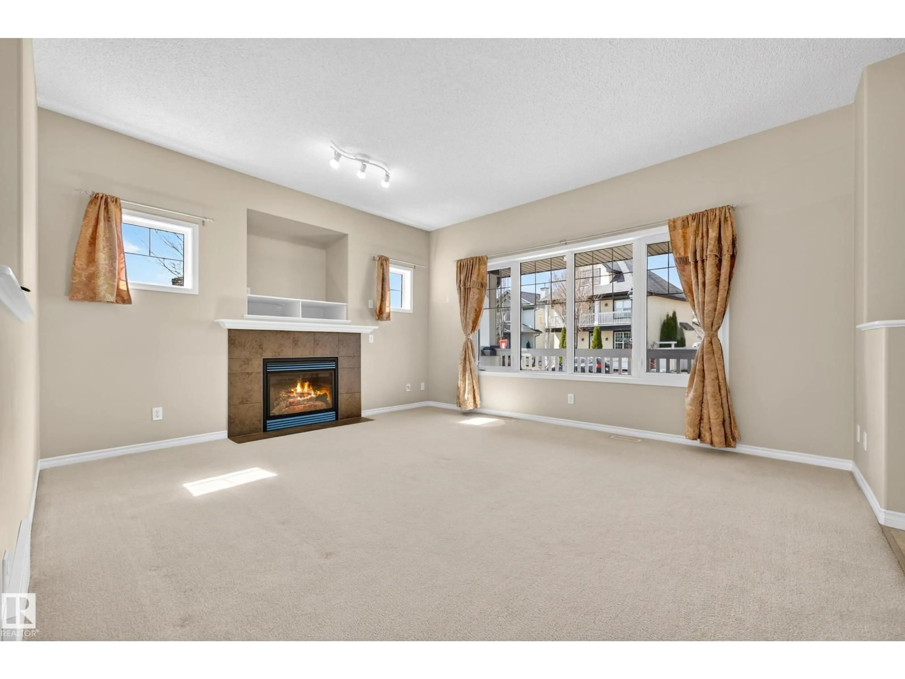 Living room with furniture, unknown for 4989 THIBAULT WY, Edmonton Alberta T6R0A4