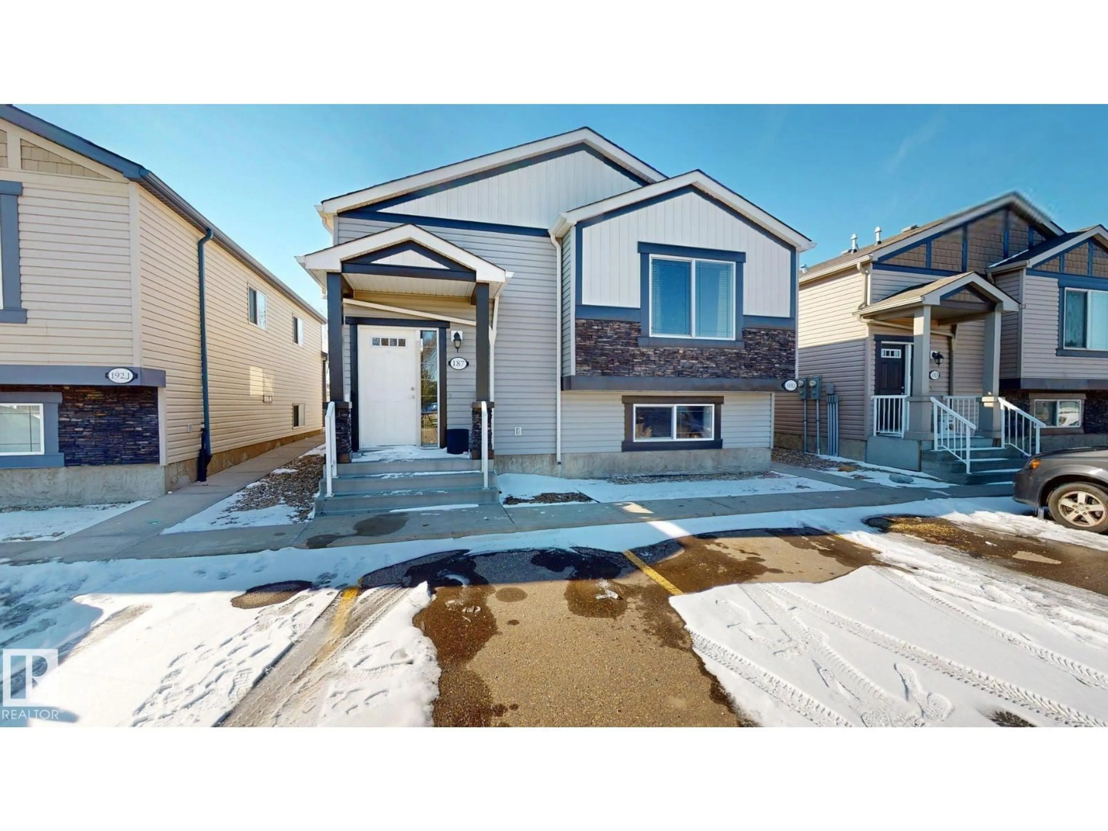 Home with vinyl exterior material, street for #187, 188 - 142 SELKIRK PL, Leduc Alberta T9E0M9
