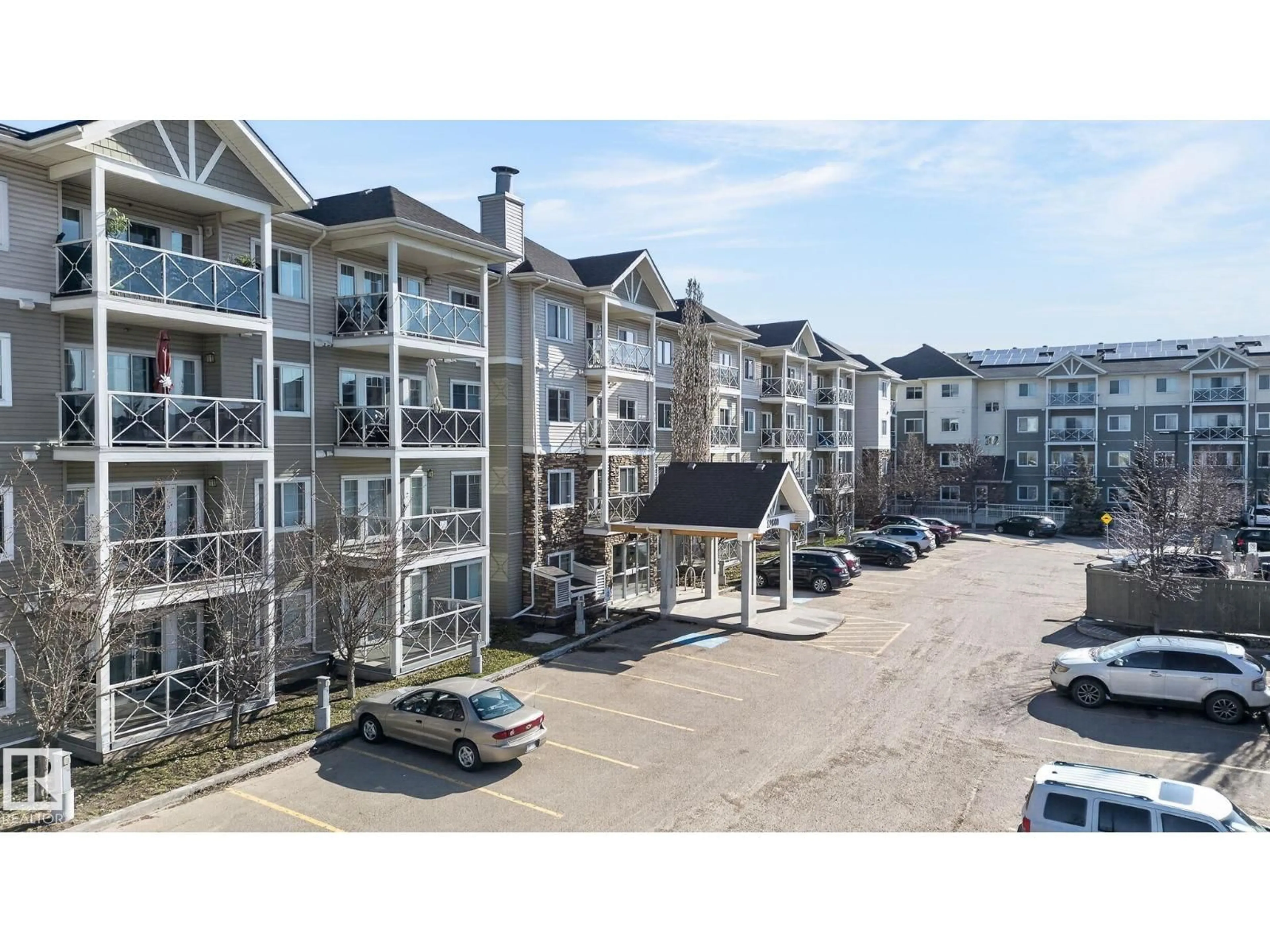 A pic from outside/outdoor area/front of a property/back of a property/a pic from drone, unknown for 309 - 12660 142 AV, Edmonton Alberta T5X0J5