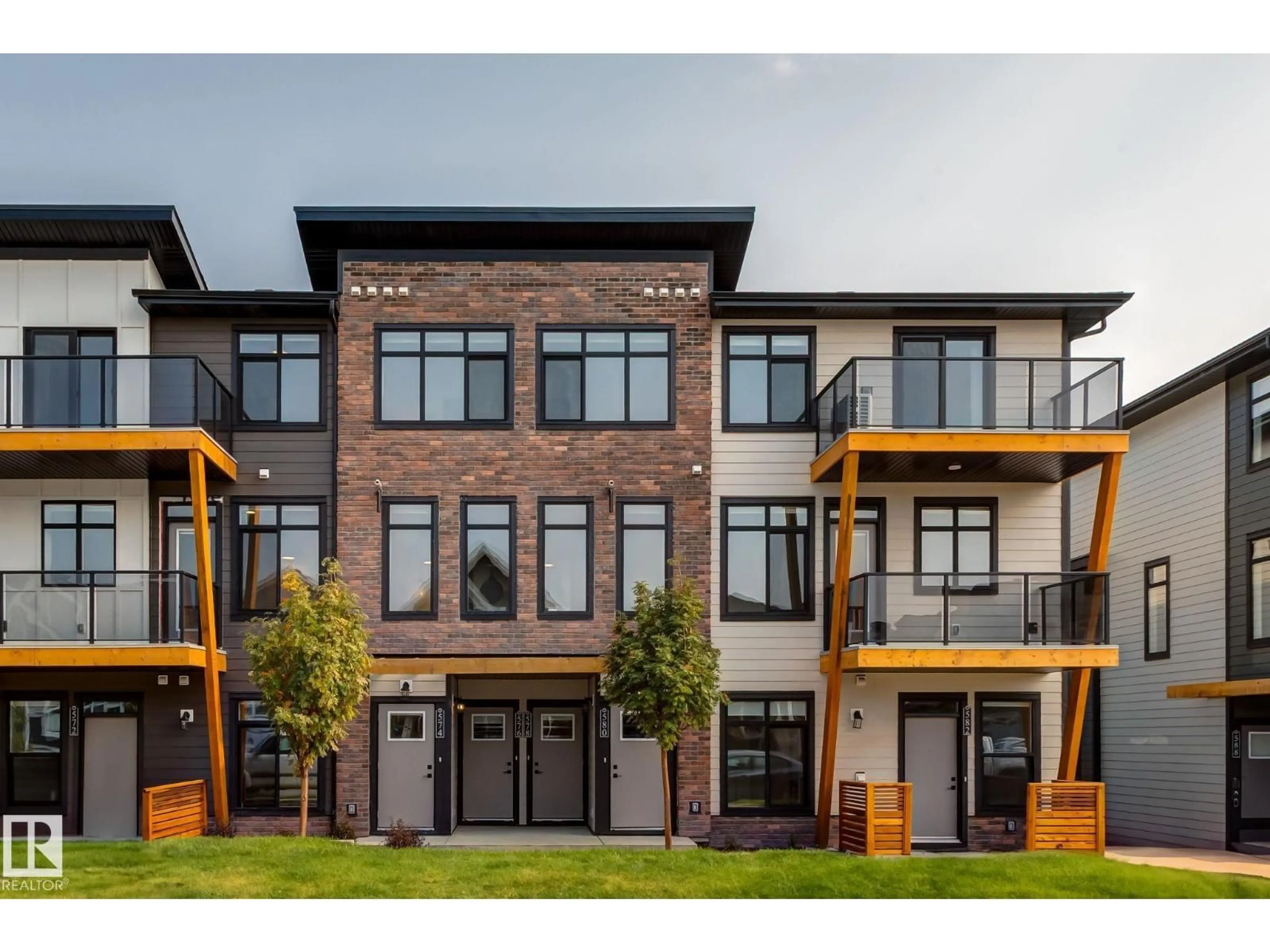 Home with brick exterior material, unknown for #44 - 16231 19 AV, Edmonton Alberta T6W5C6
