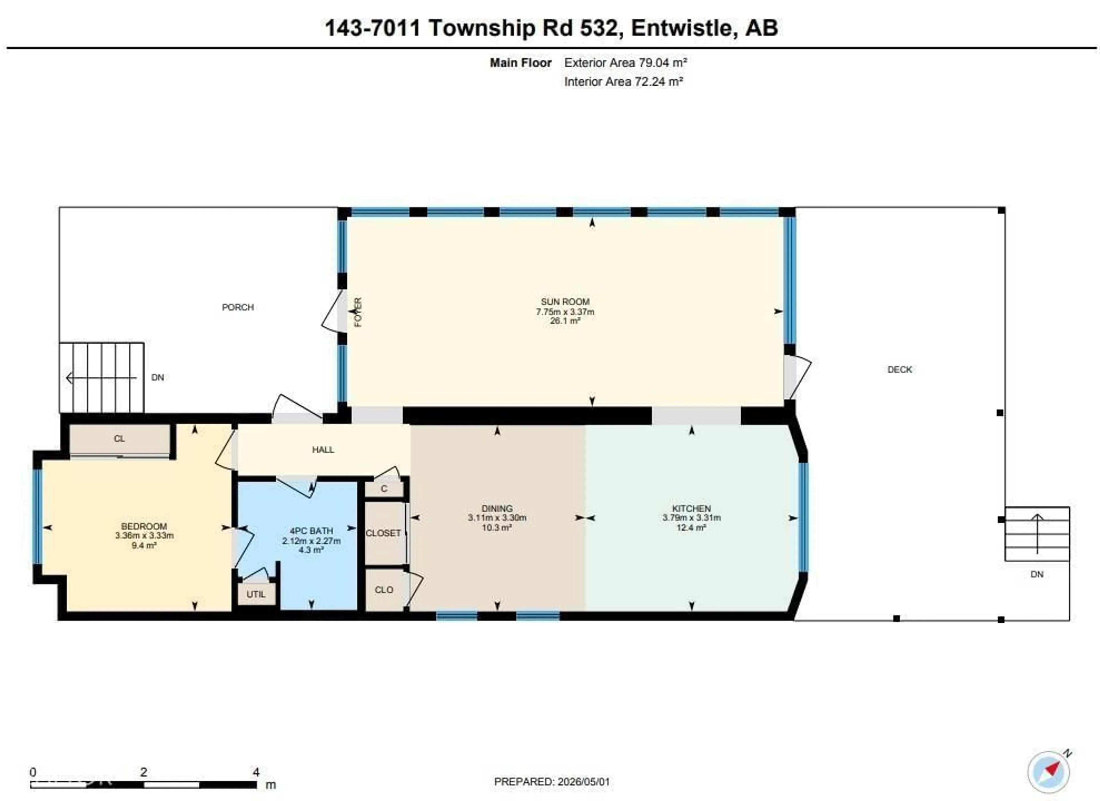 Floor plan for 53126 - 143 RGE ROAD 70, Rural Parkland County Alberta T0E0S0