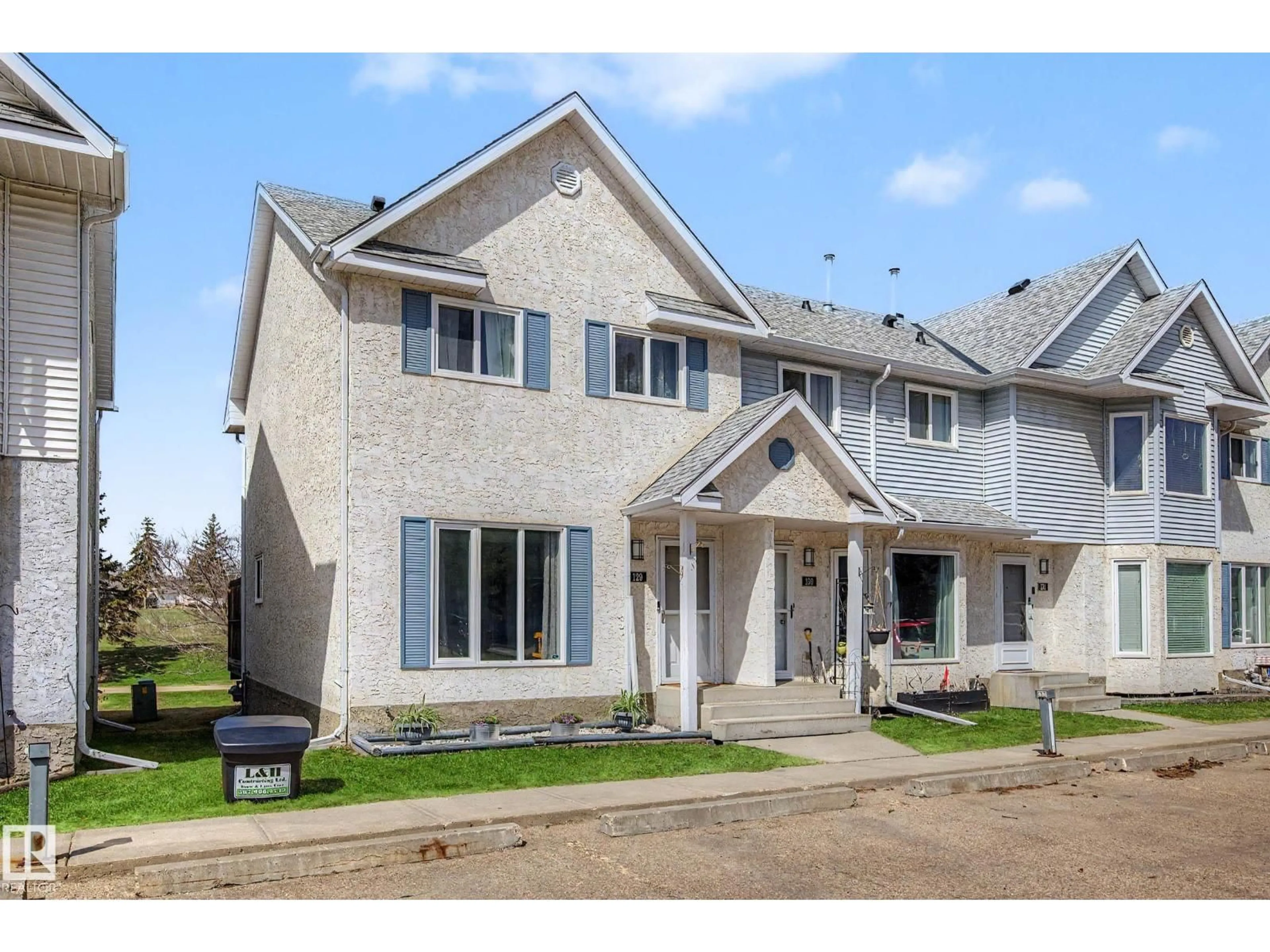 Home with brick exterior material, street for 5 - 129 ABERDEEN WY, Stony Plain Alberta T7Z1N1