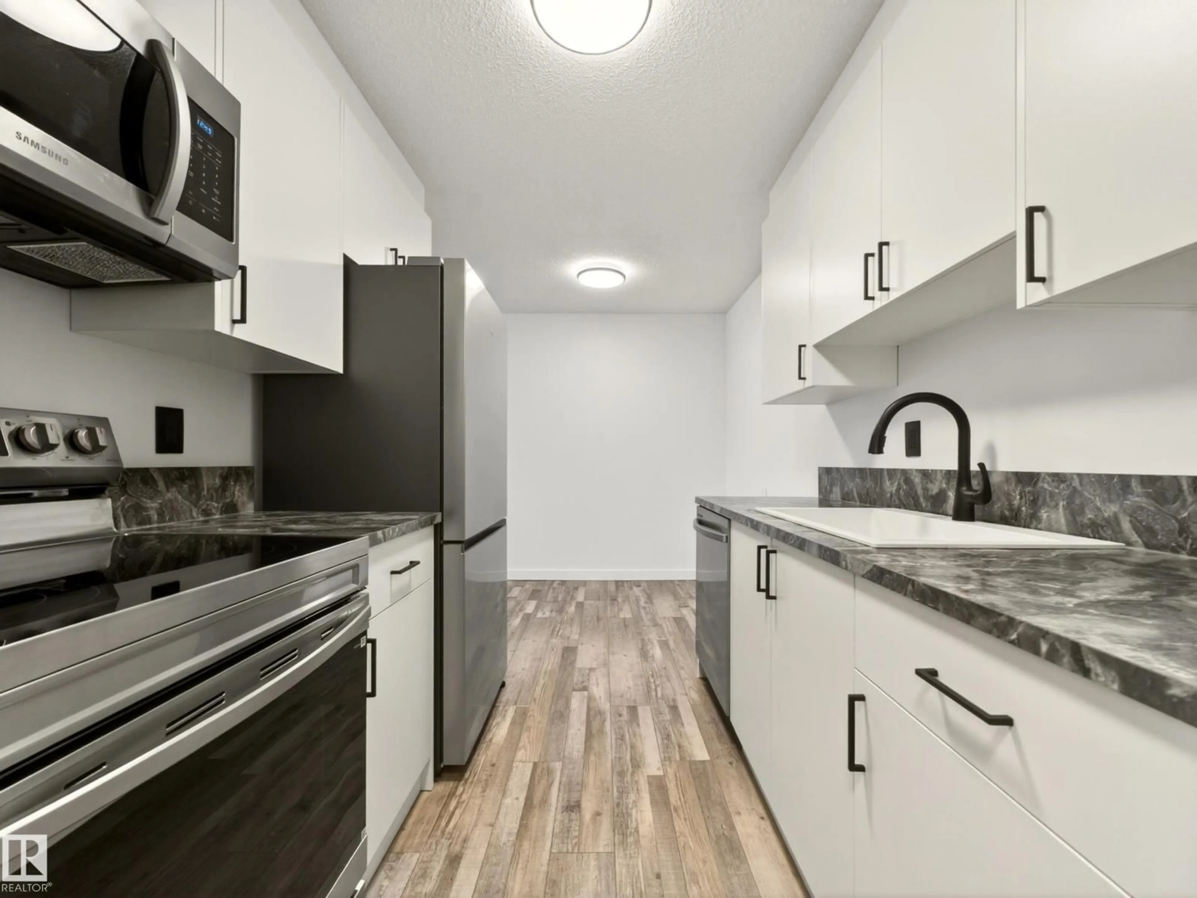 Standard kitchen, unknown for #223 - 15105 121 ST, Edmonton Alberta T5X2G3