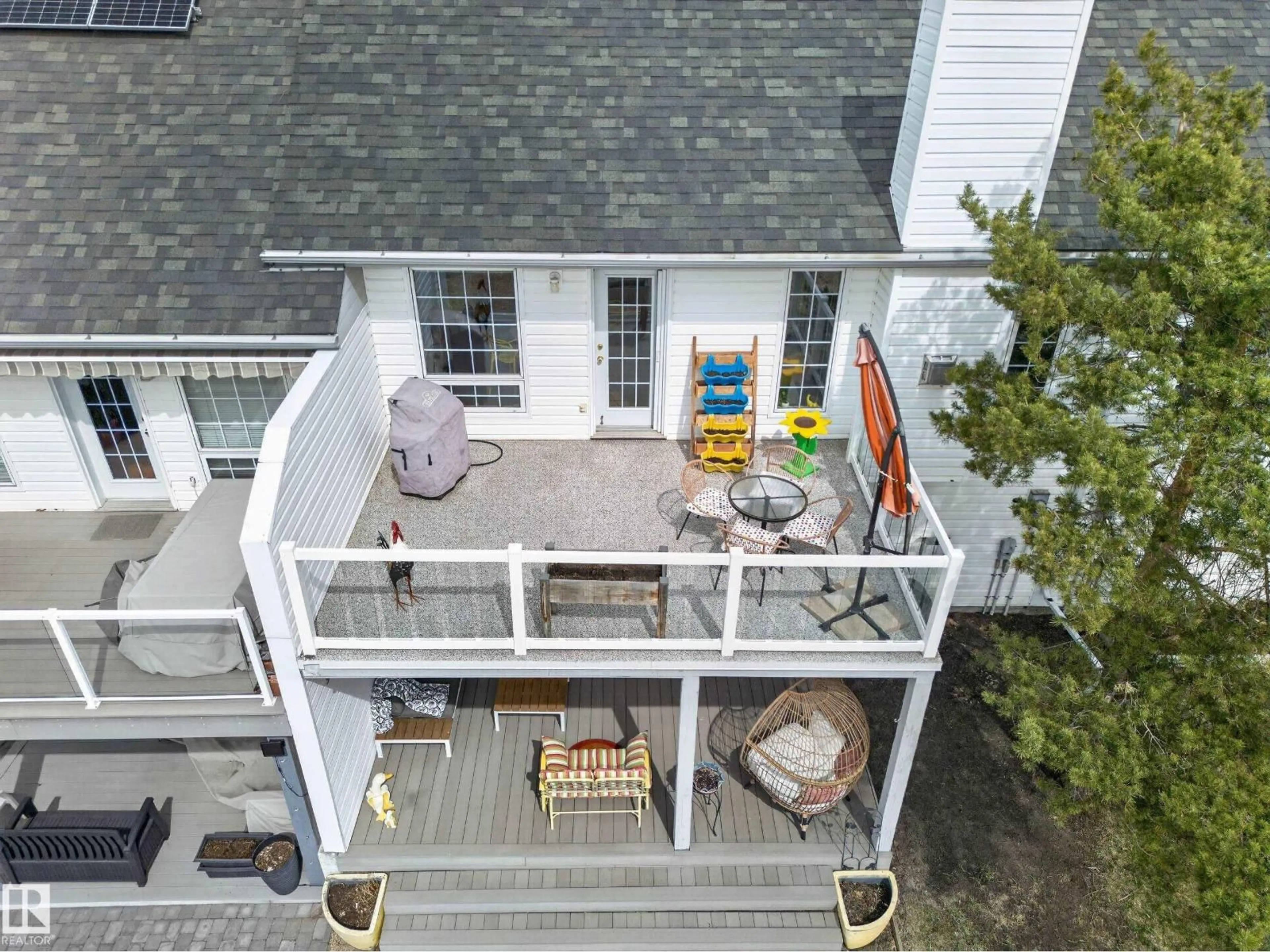 A pic from outside/outdoor area/front of a property/back of a property/a pic from drone, unknown for 40 - 20 CRANFORD WY, Sherwood Park Alberta T8H2A9
