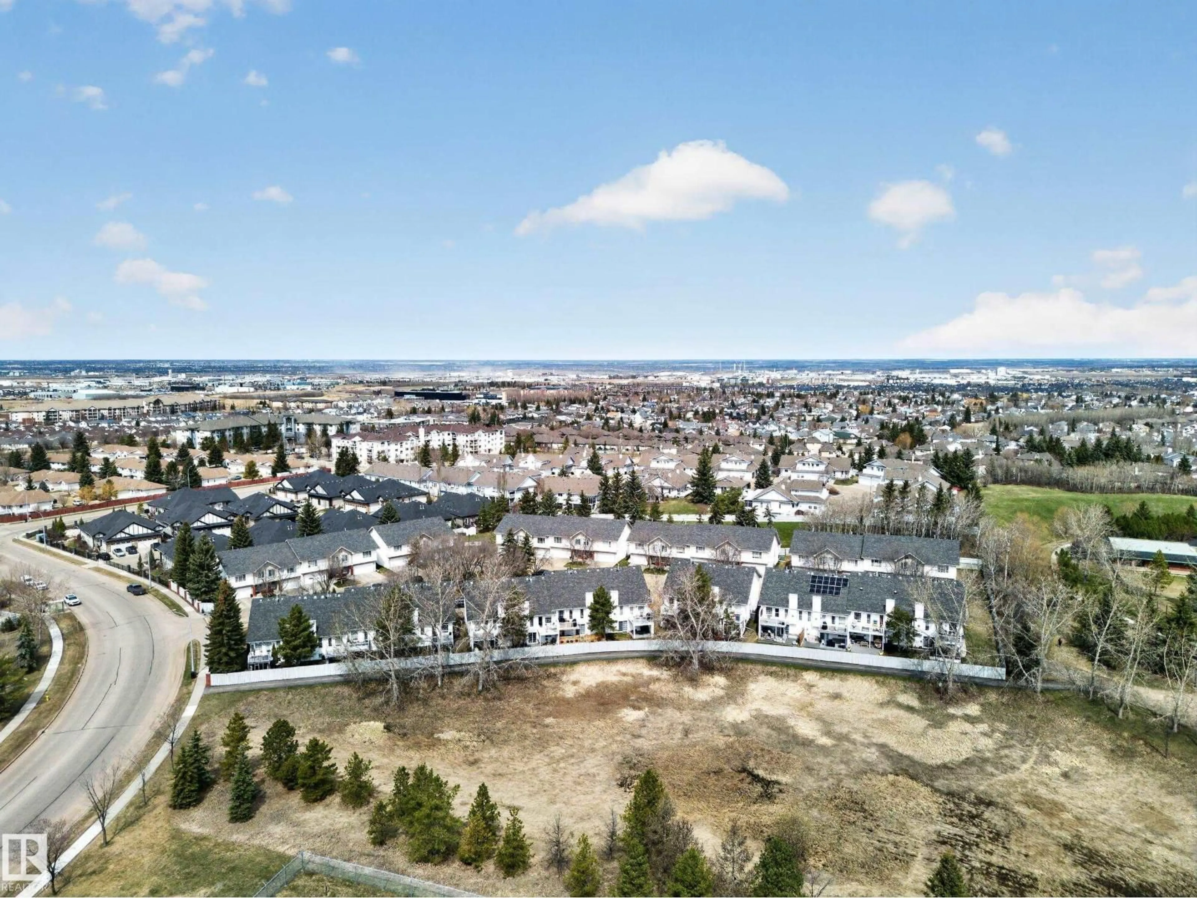 A pic from outside/outdoor area/front of a property/back of a property/a pic from drone, mountain view for 40 - 20 CRANFORD WY, Sherwood Park Alberta T8H2A9