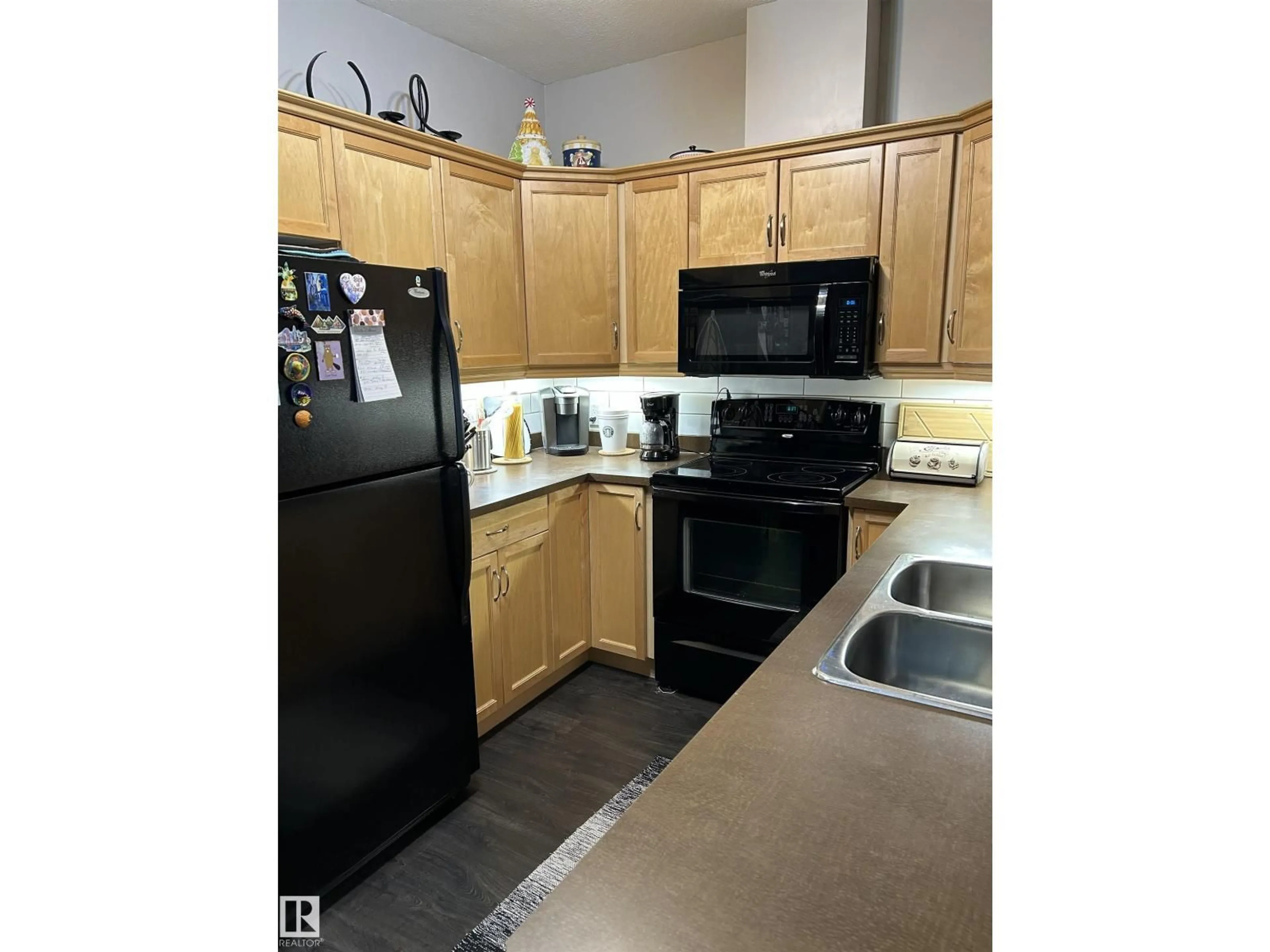 Standard kitchen, unknown for #226 - 2503 HANNA CR, Edmonton Alberta T6R0H1