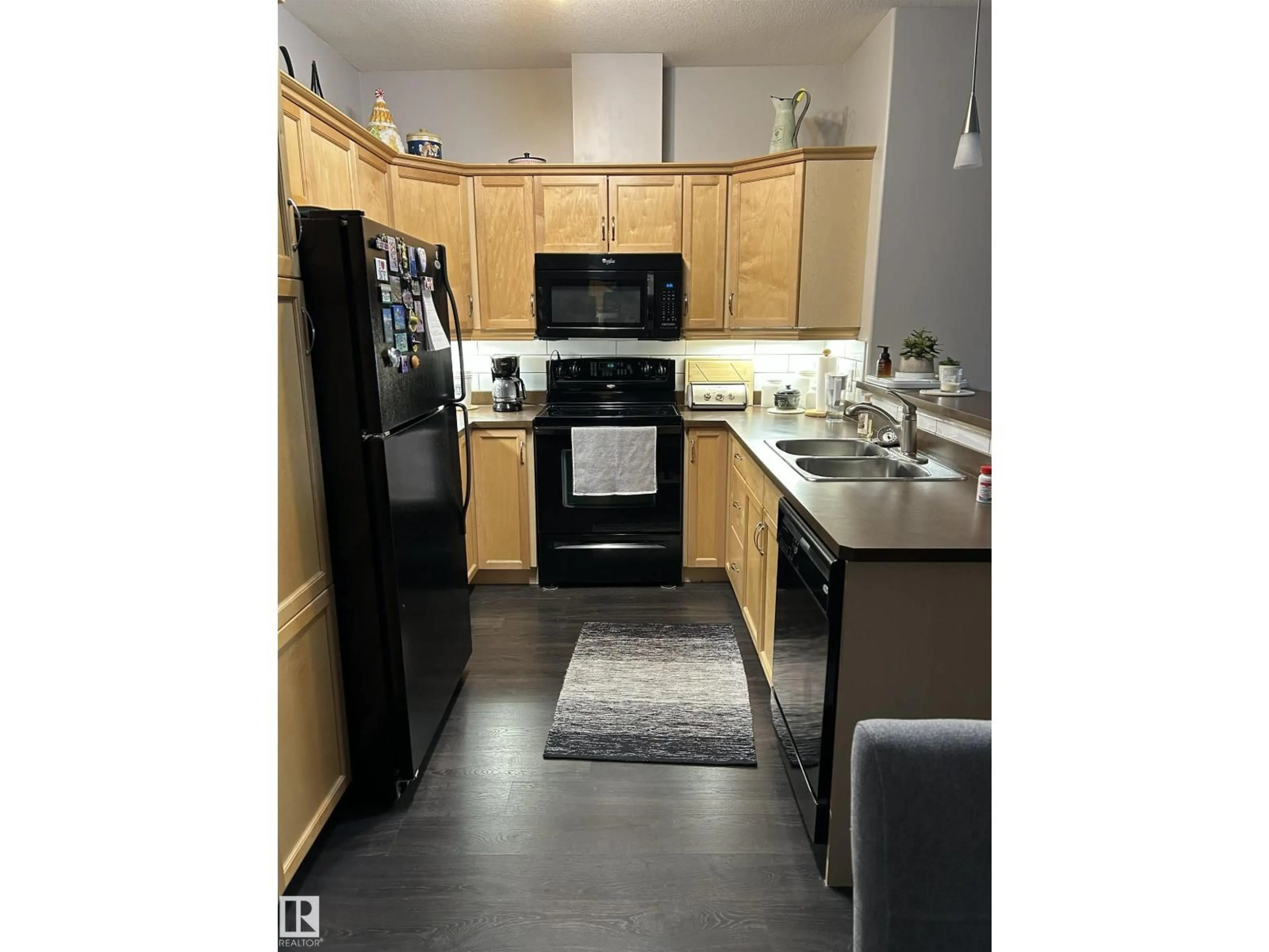 Standard kitchen, unknown for #226 - 2503 HANNA CR, Edmonton Alberta T6R0H1