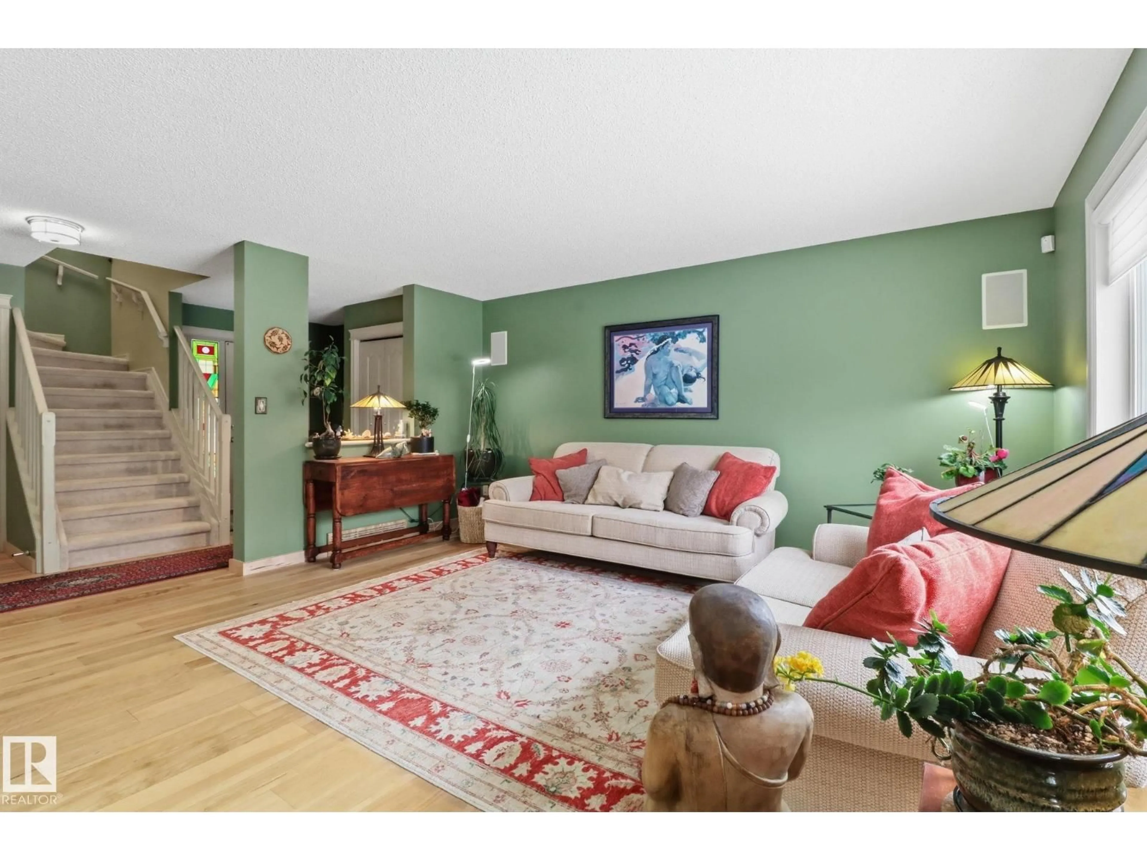 Living room with furniture, unknown for SW - 8311 11 AV, Edmonton Alberta T6X1E3