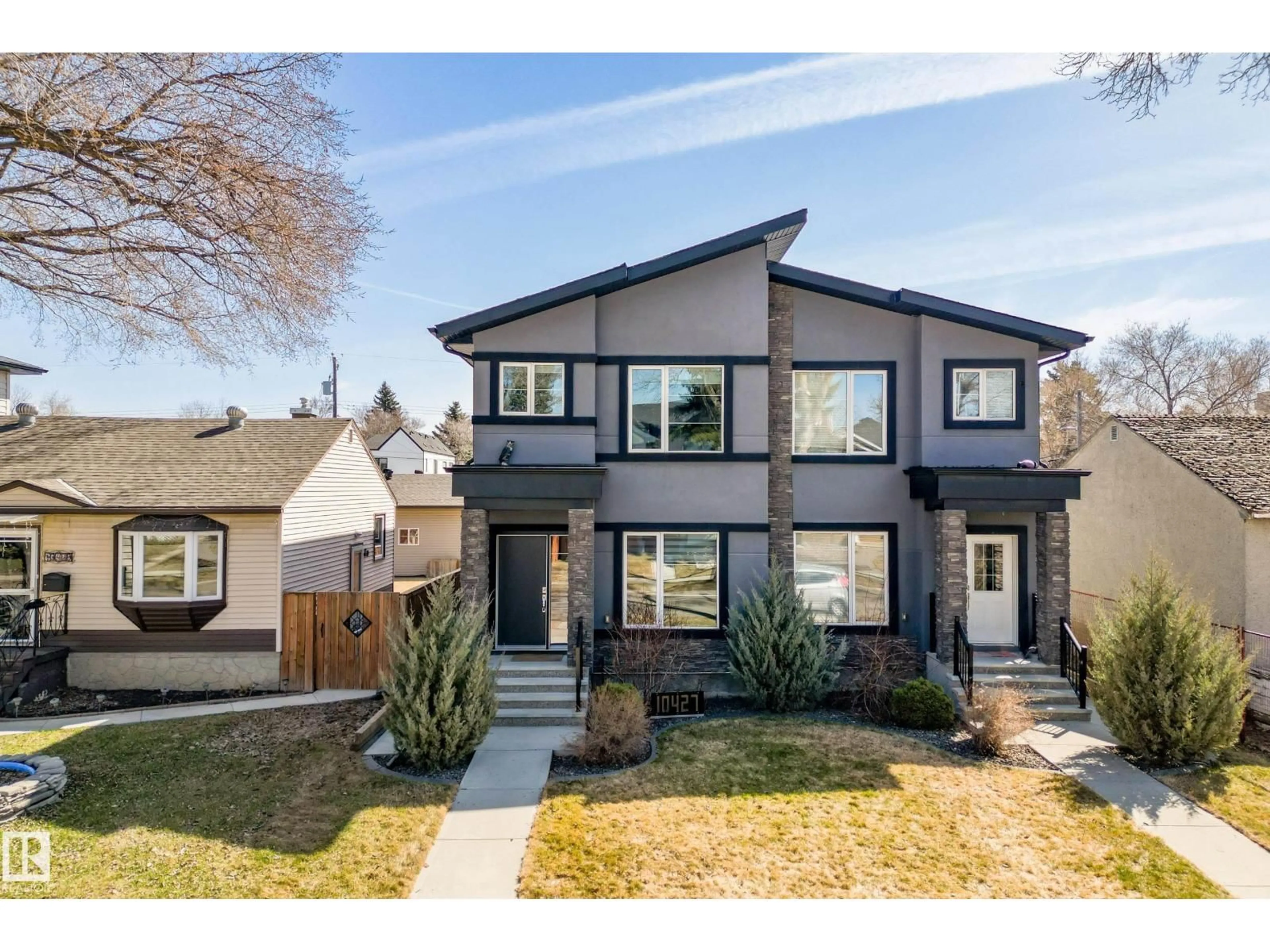 Home with brick exterior material, street for NW - 10427 146 ST, Edmonton Alberta T5N3A5