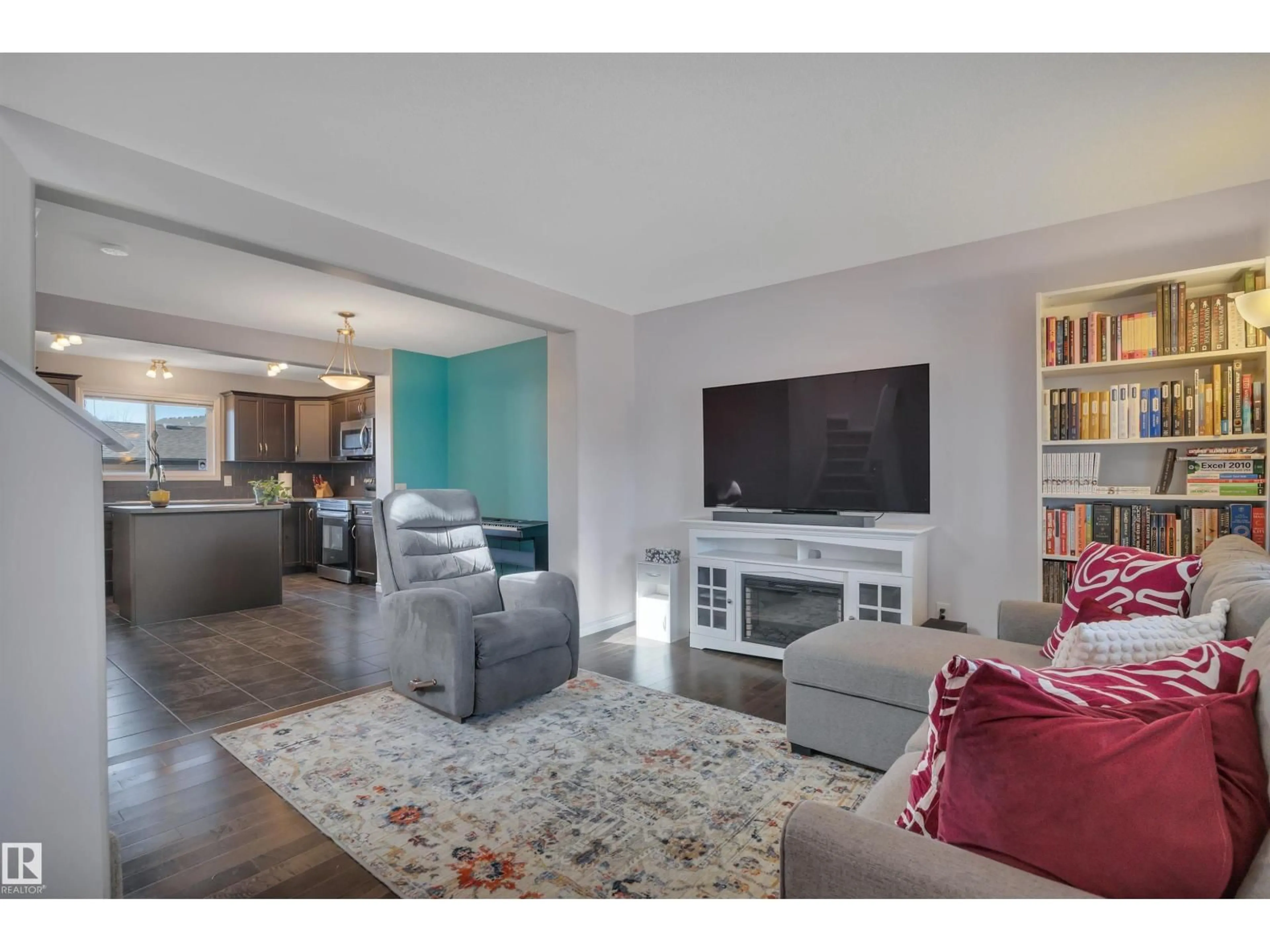 Living room with furniture, unknown for 355 SECORD BV, Edmonton Alberta T5T3Y6