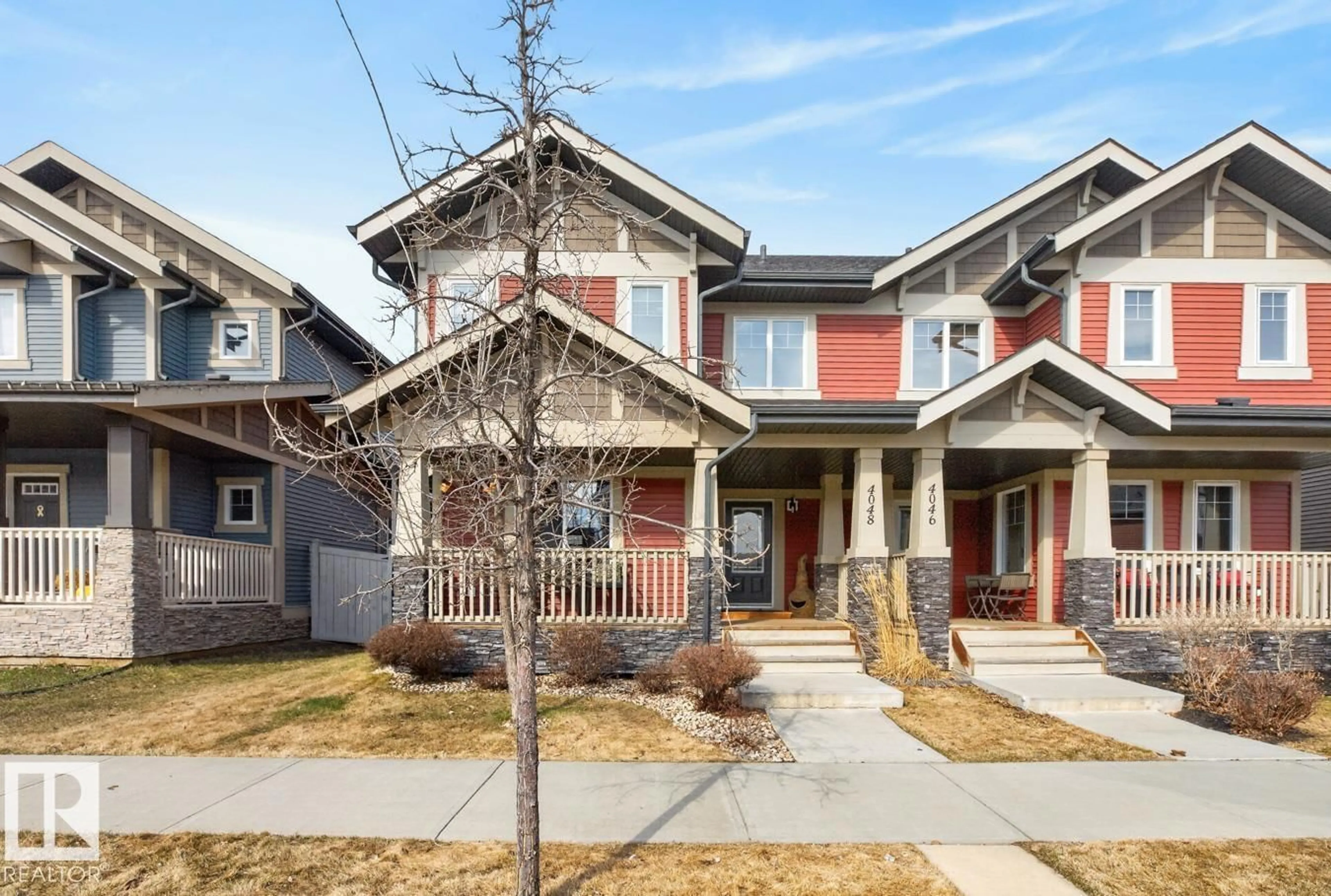 Home with brick exterior material, street for 4048 MORRISON WY, Edmonton Alberta T5E6S7