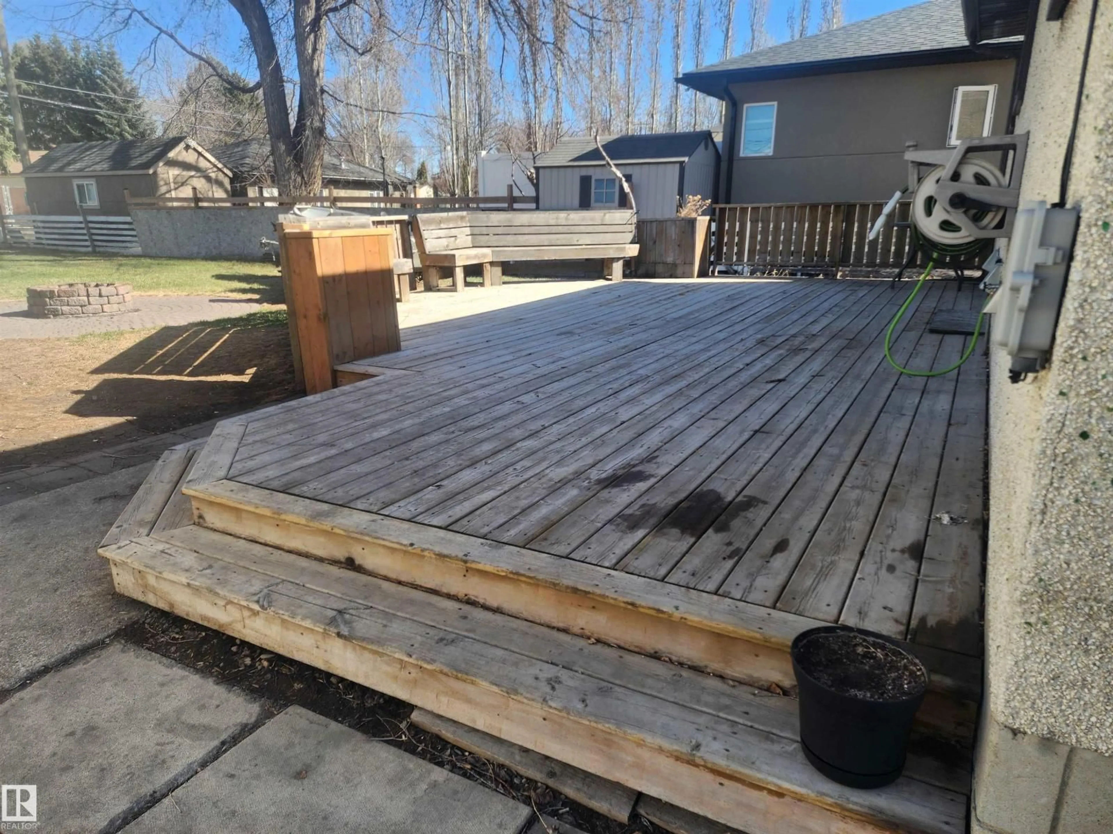 Patio, street for NW - 12415 129 ST, Edmonton Alberta T5L1H5