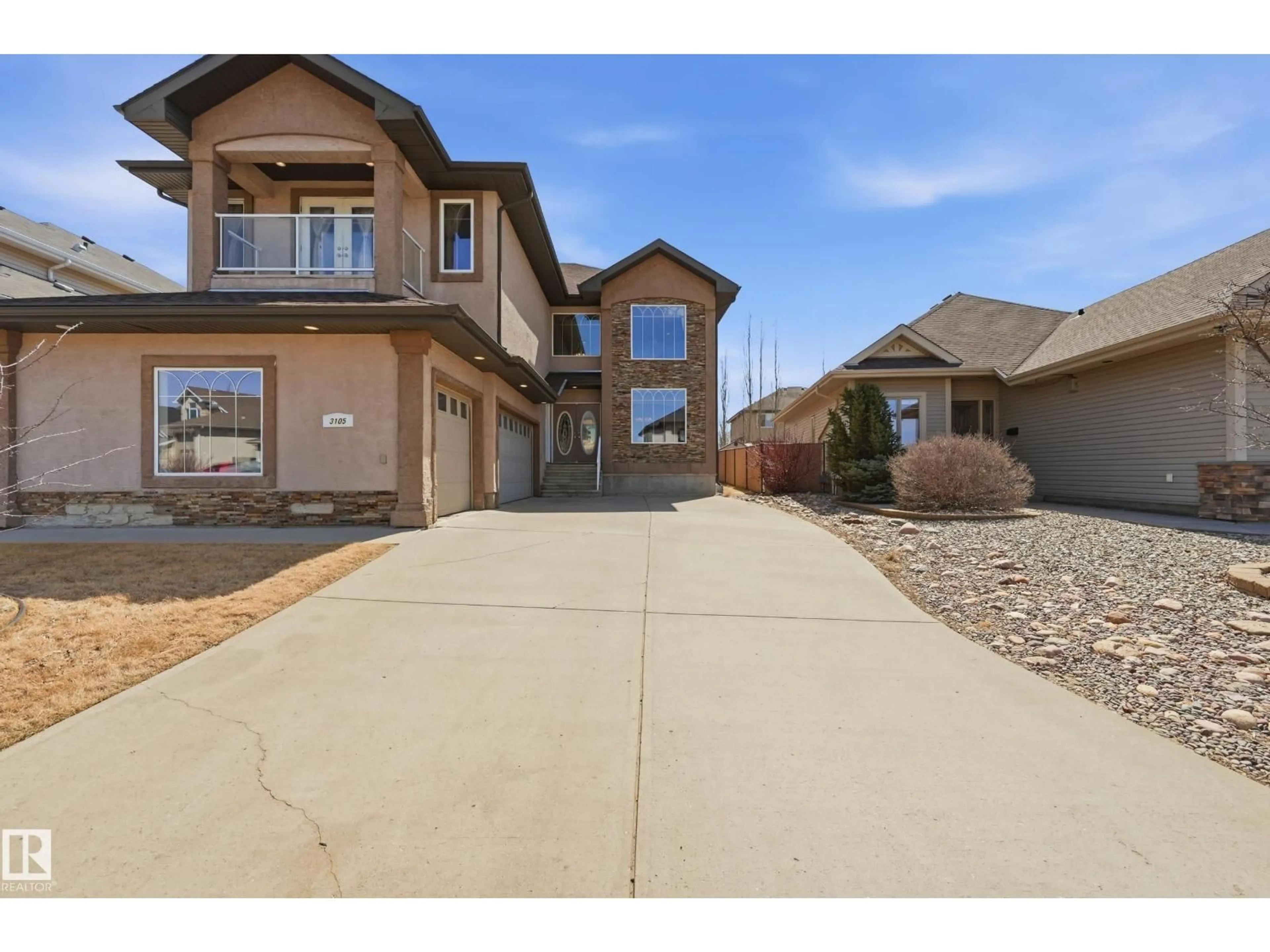 Home with brick exterior material, street for 3105 65 ST, Beaumont Alberta T4X0G5