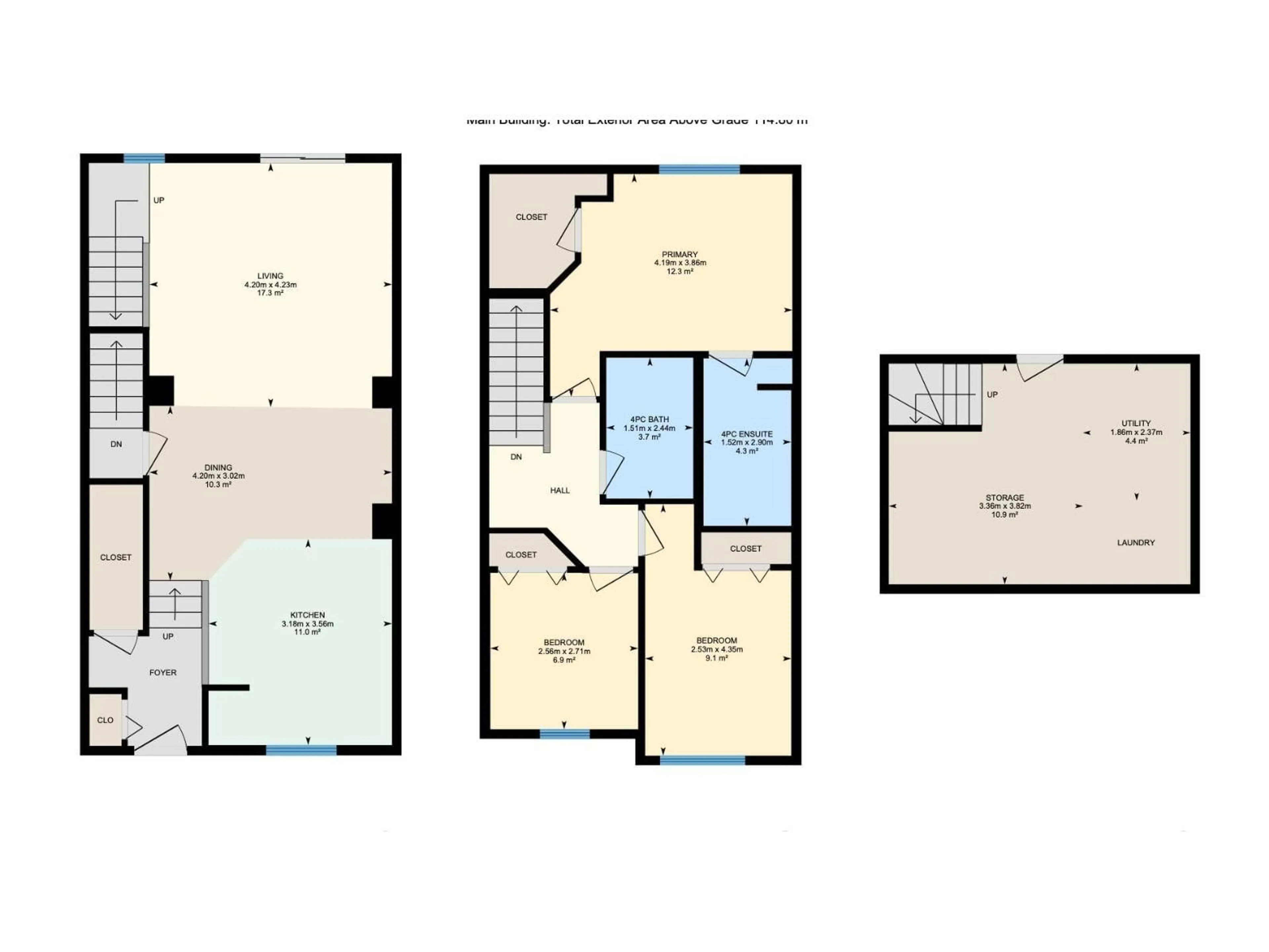 Floor plan for #32 - 5604 199 ST NW, Edmonton Alberta T6M2Z9