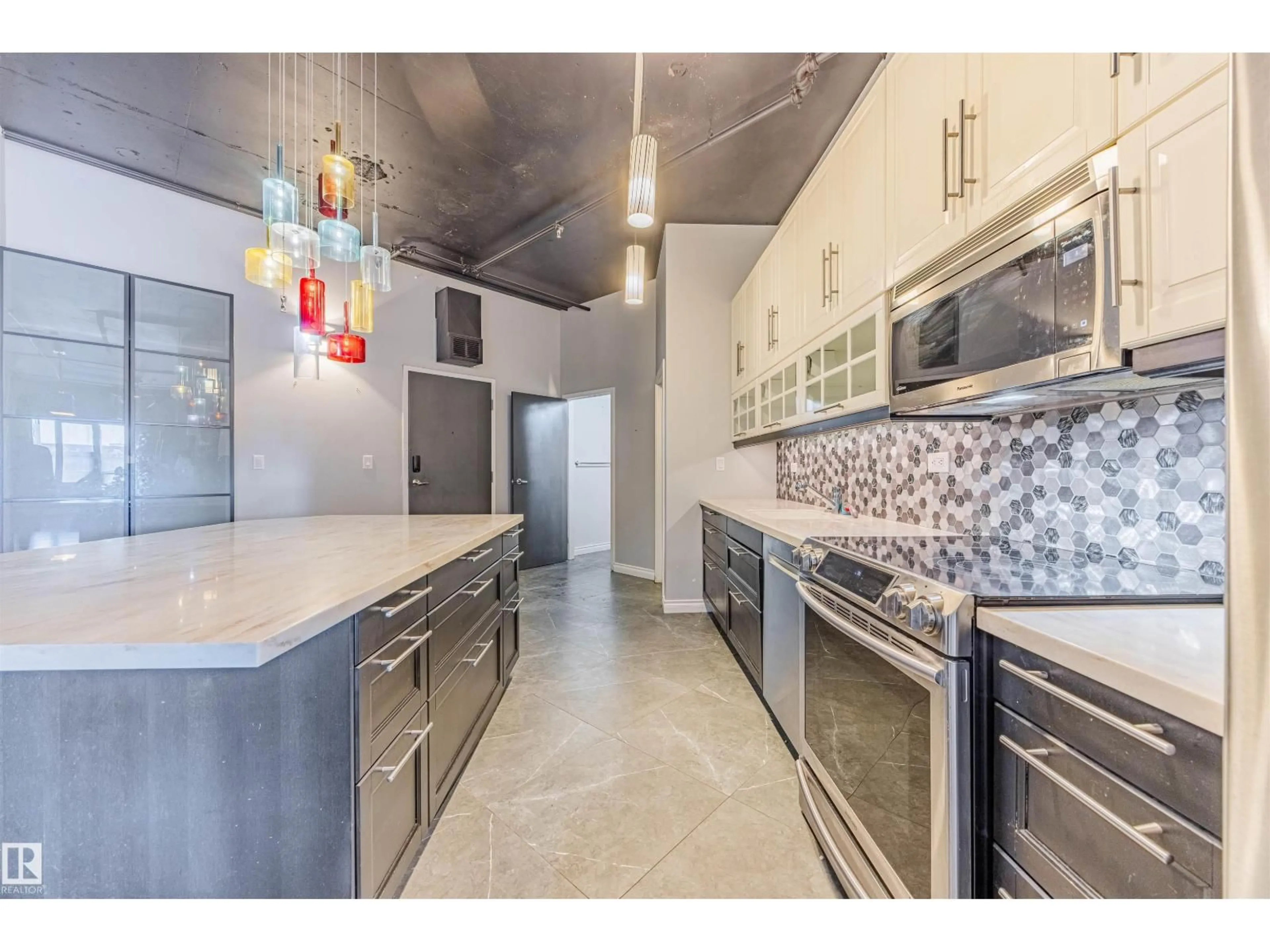 Contemporary kitchen, ceramic/tile floor for #303 - 10179 105 ST, Edmonton Alberta T5J3N1