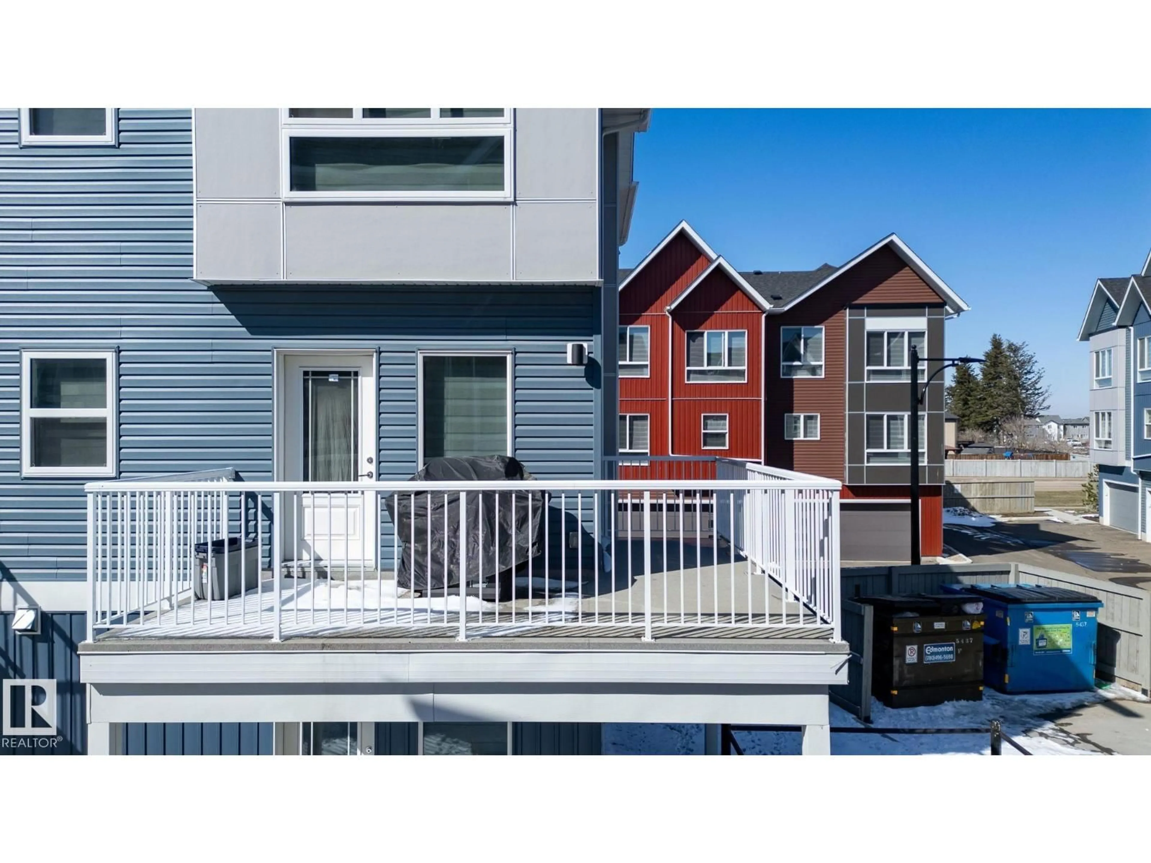 Home with vinyl exterior material, water/lake/river/ocean view for 37 CRYSTALLINA NERA WY, Edmonton Alberta T5Z0S3