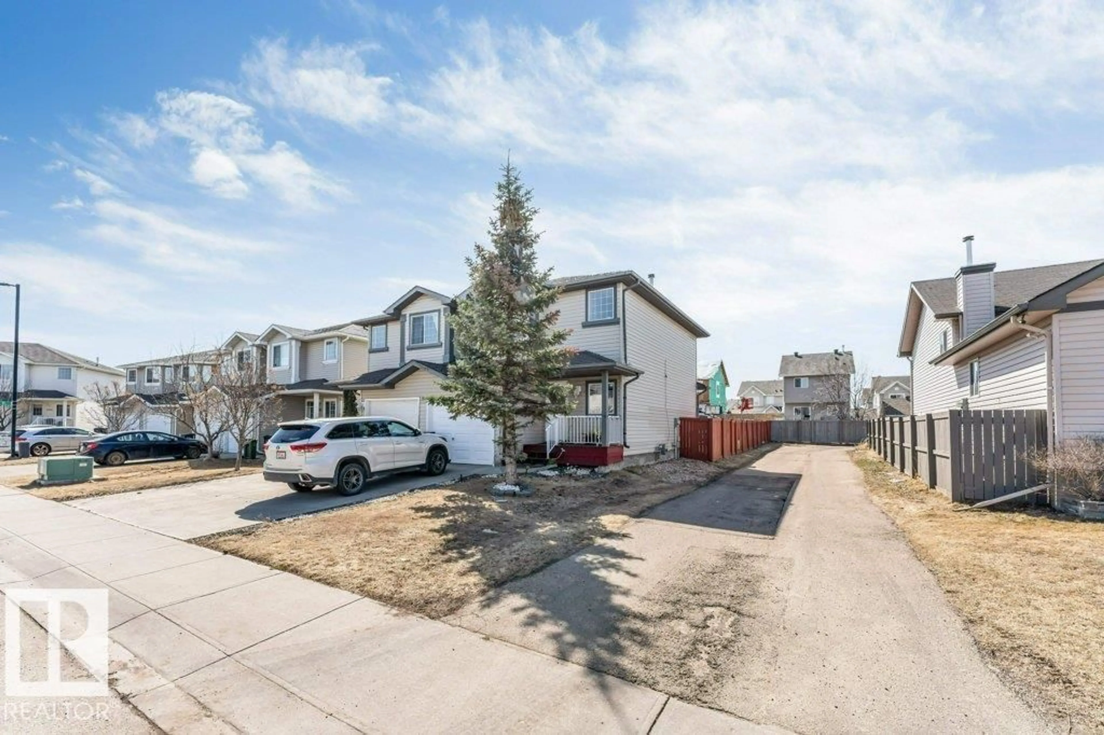 A pic from outside/outdoor area/front of a property/back of a property/a pic from drone, street for 2317 27 AV, Edmonton Alberta T6T0A5