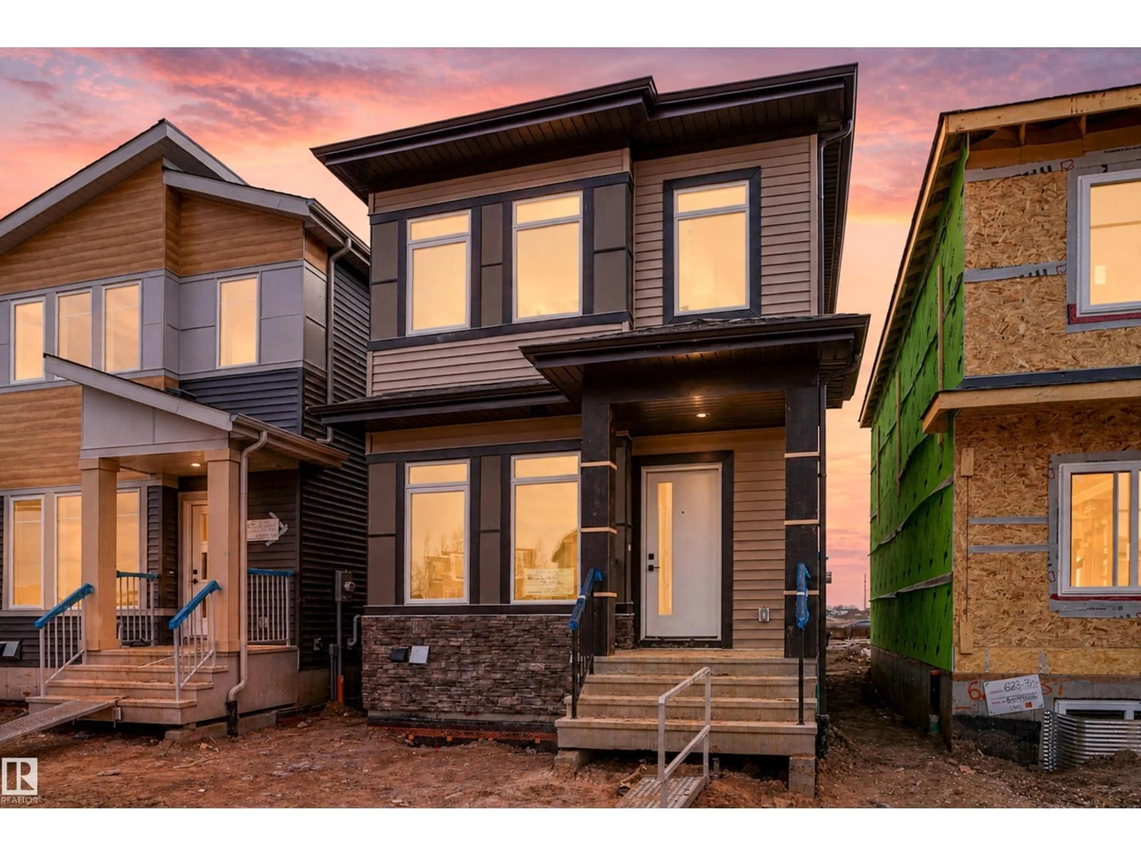 Home with brick exterior material, street for 619 30 ST, Edmonton Alberta T6X3M3