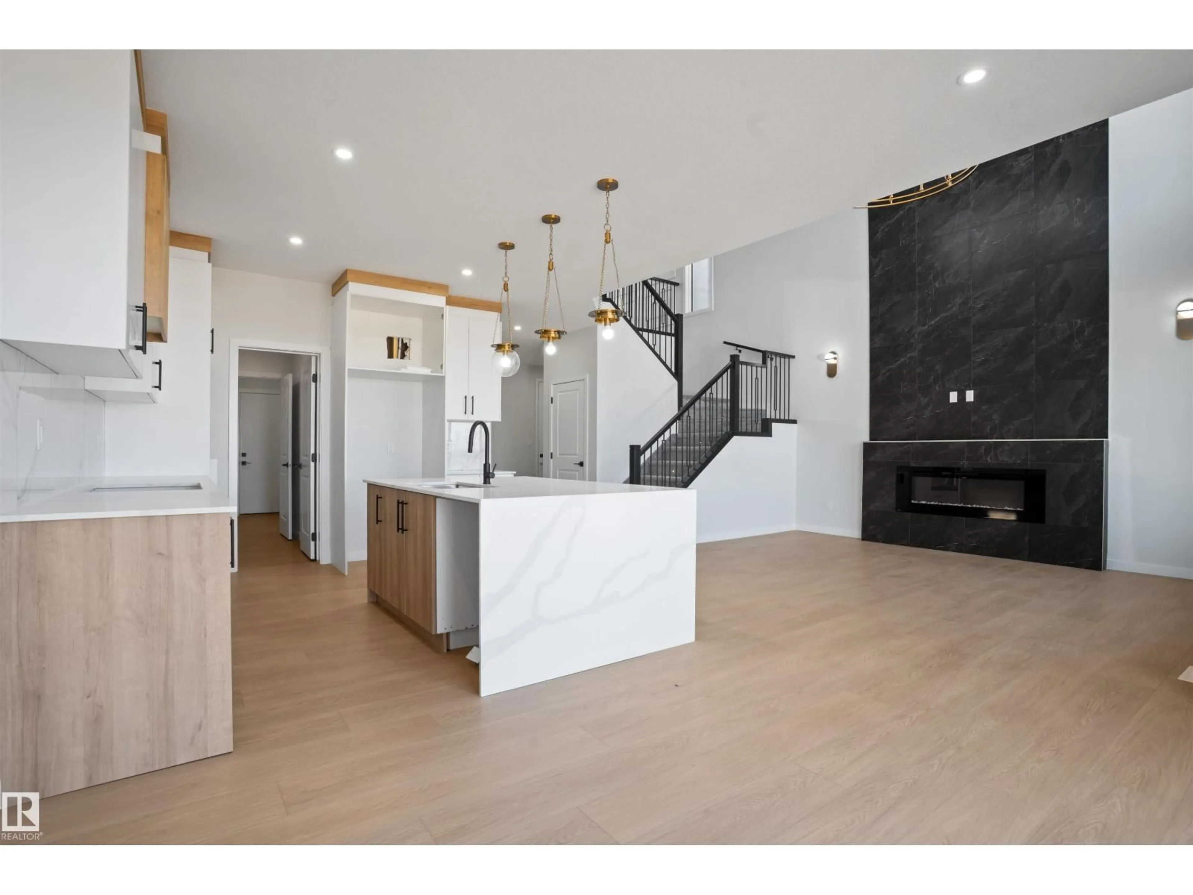 Open concept kitchen, unknown for 1849 CROSSBILL LO, Edmonton Alberta T5S0W4
