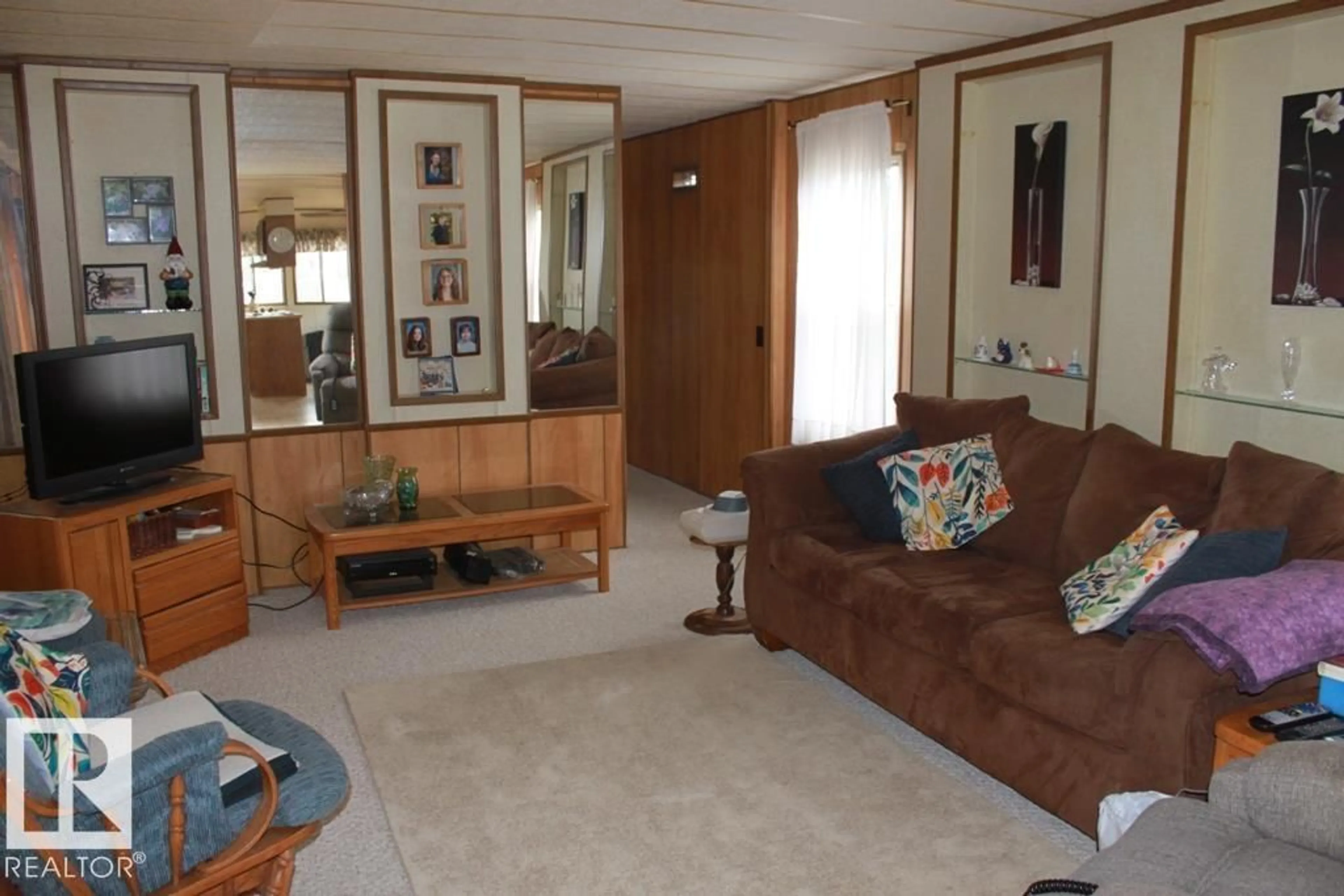 Living room with furniture, unknown for 5310 52 ST, Tofield Alberta T0B4J0