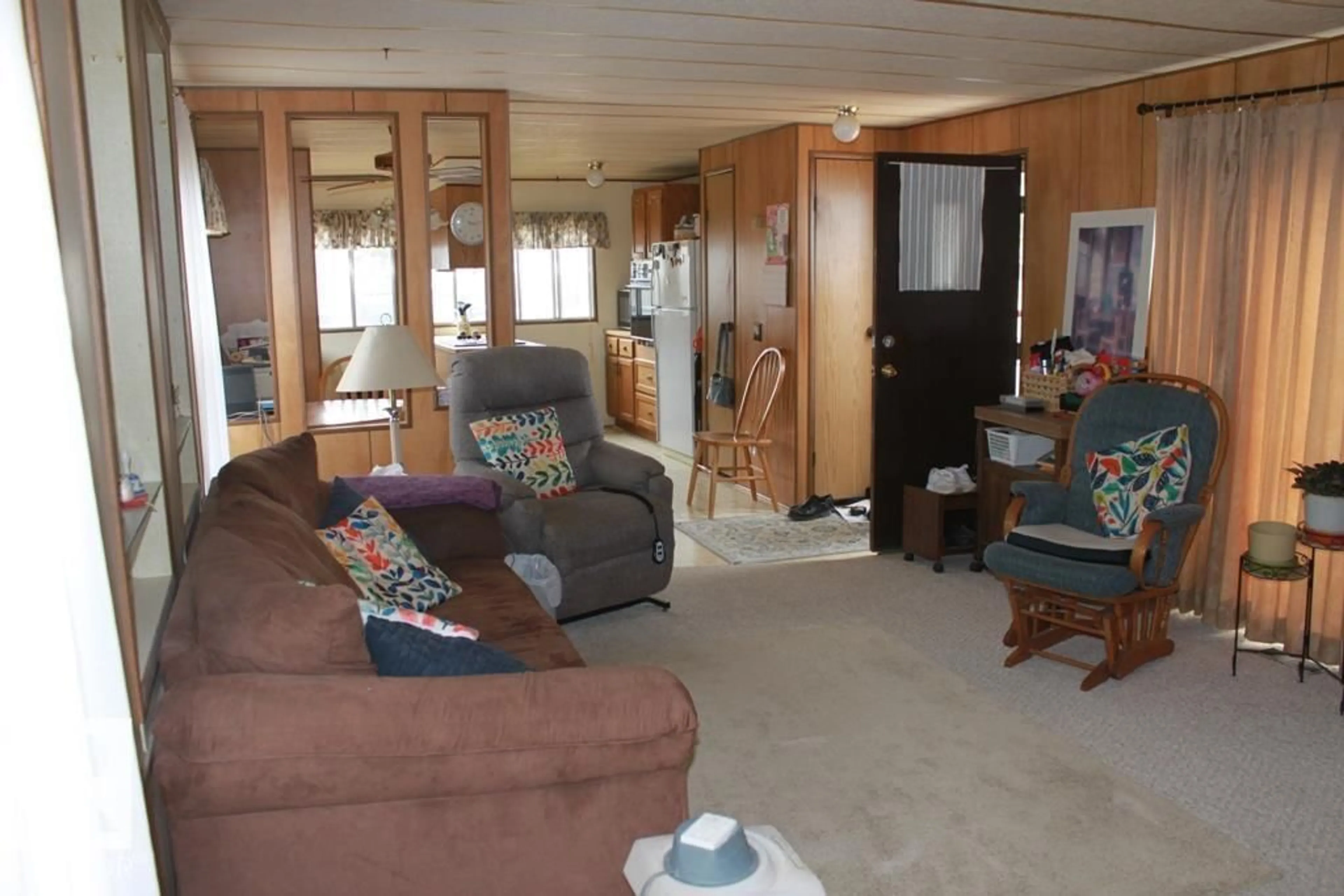 Living room with furniture, unknown for 5310 52 ST, Tofield Alberta T0B4J0