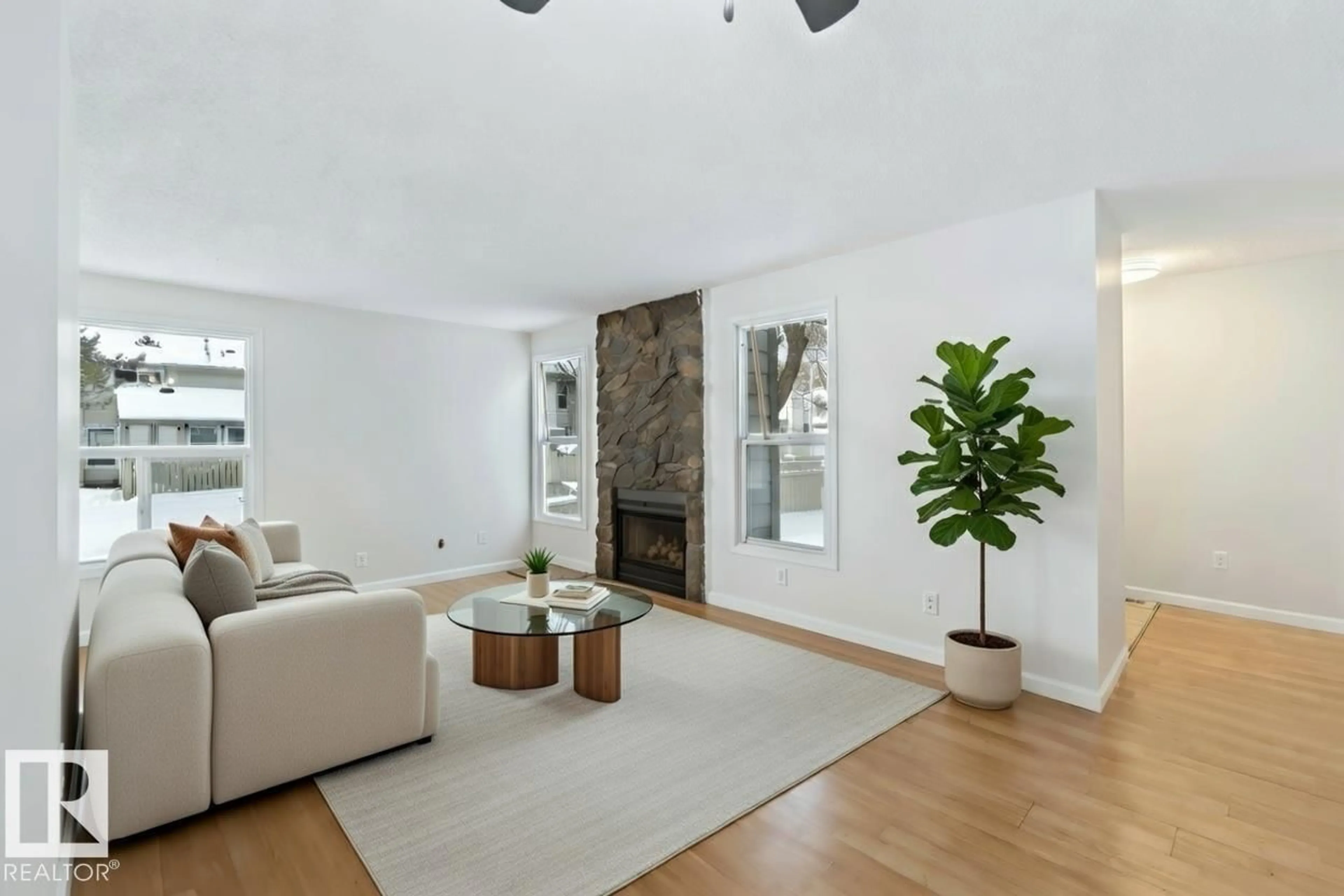 Living room with furniture, unknown for 7026 MILLWOODS RD, Edmonton Alberta T6K3M3
