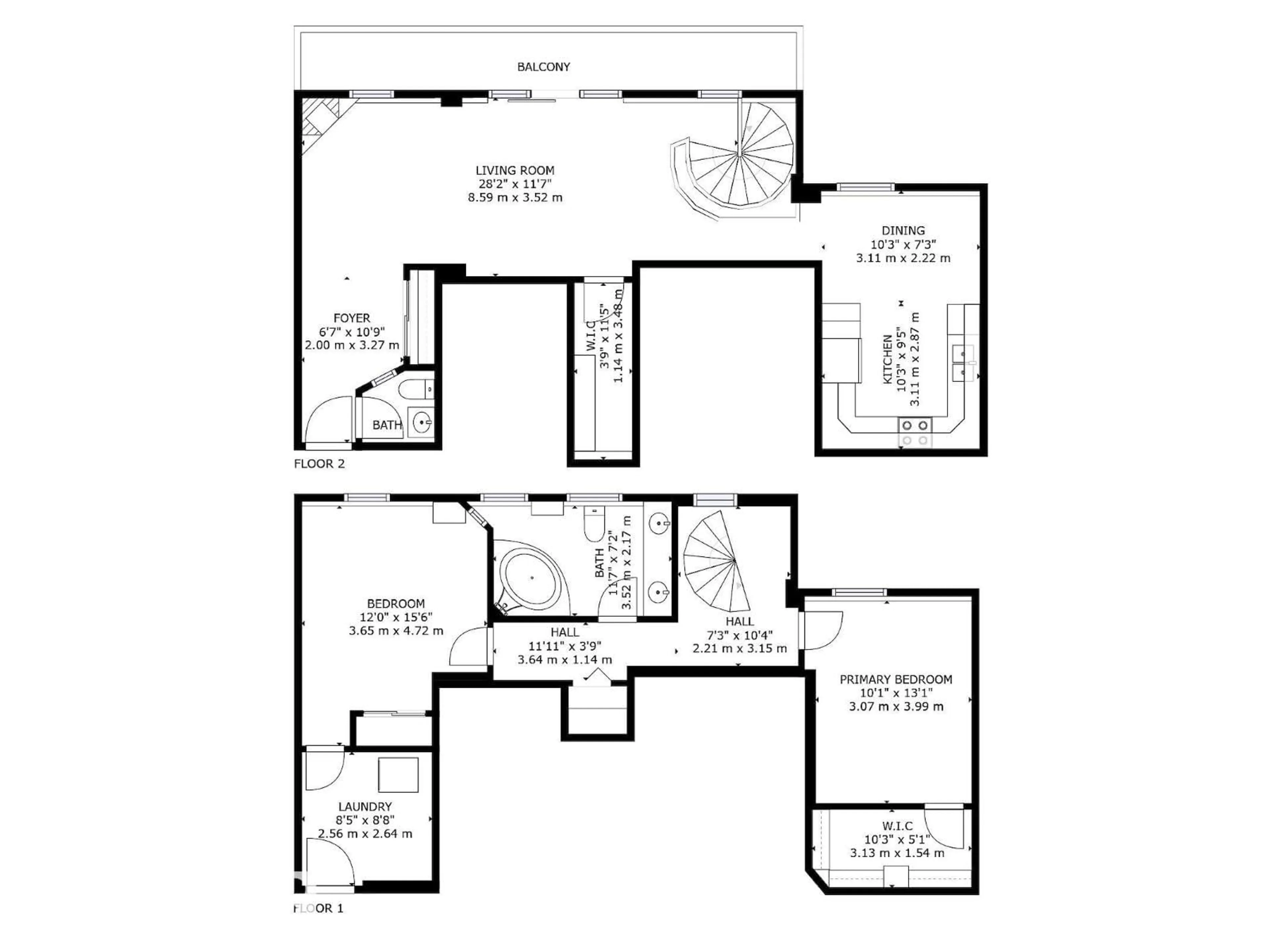 Floor plan for #406 - 10728 82 AV, Edmonton Alberta T6E6P5