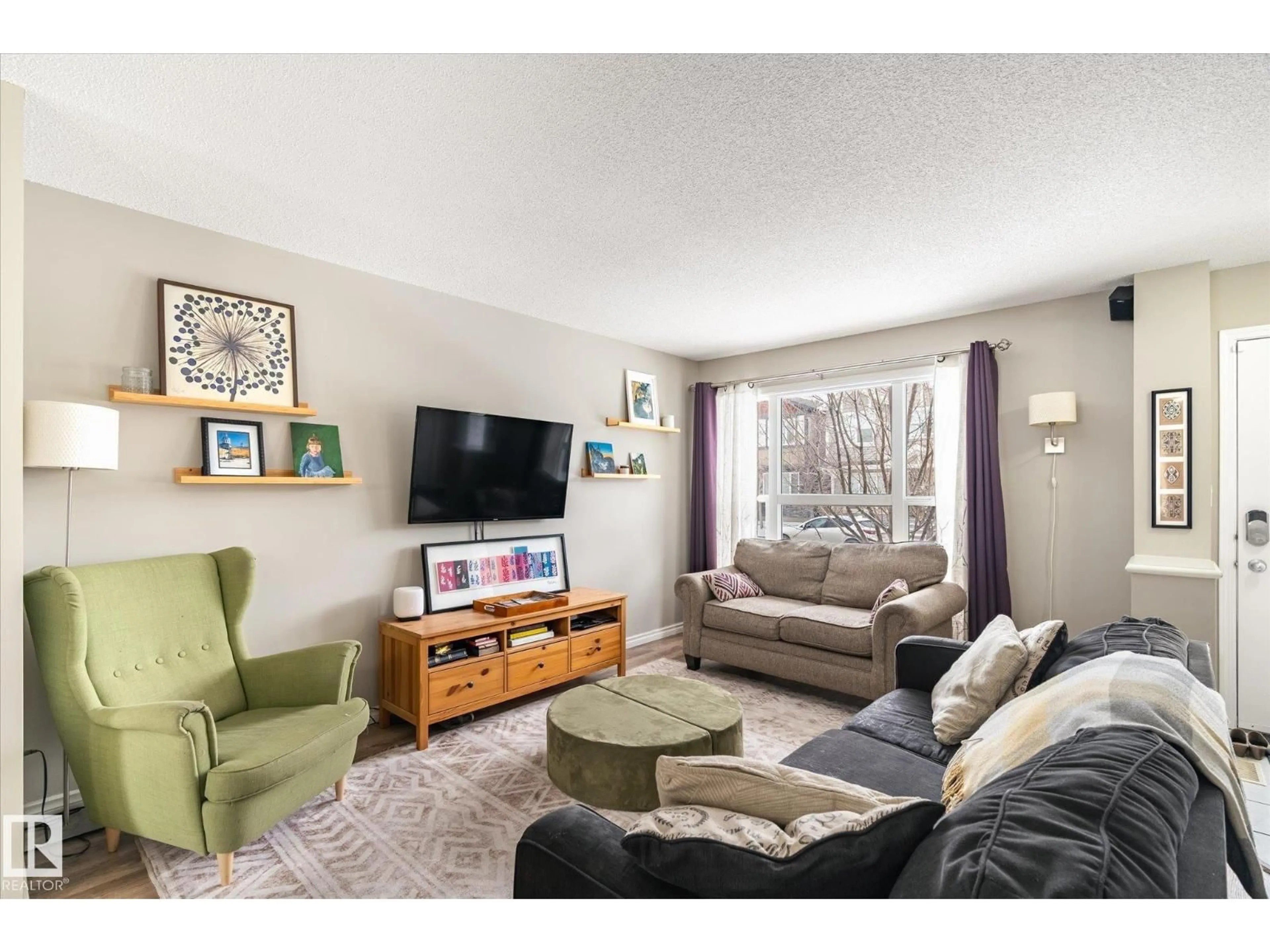 Living room with furniture, unknown for LI SW - 4320 PROWSE LINK, Edmonton Alberta T6W1A7