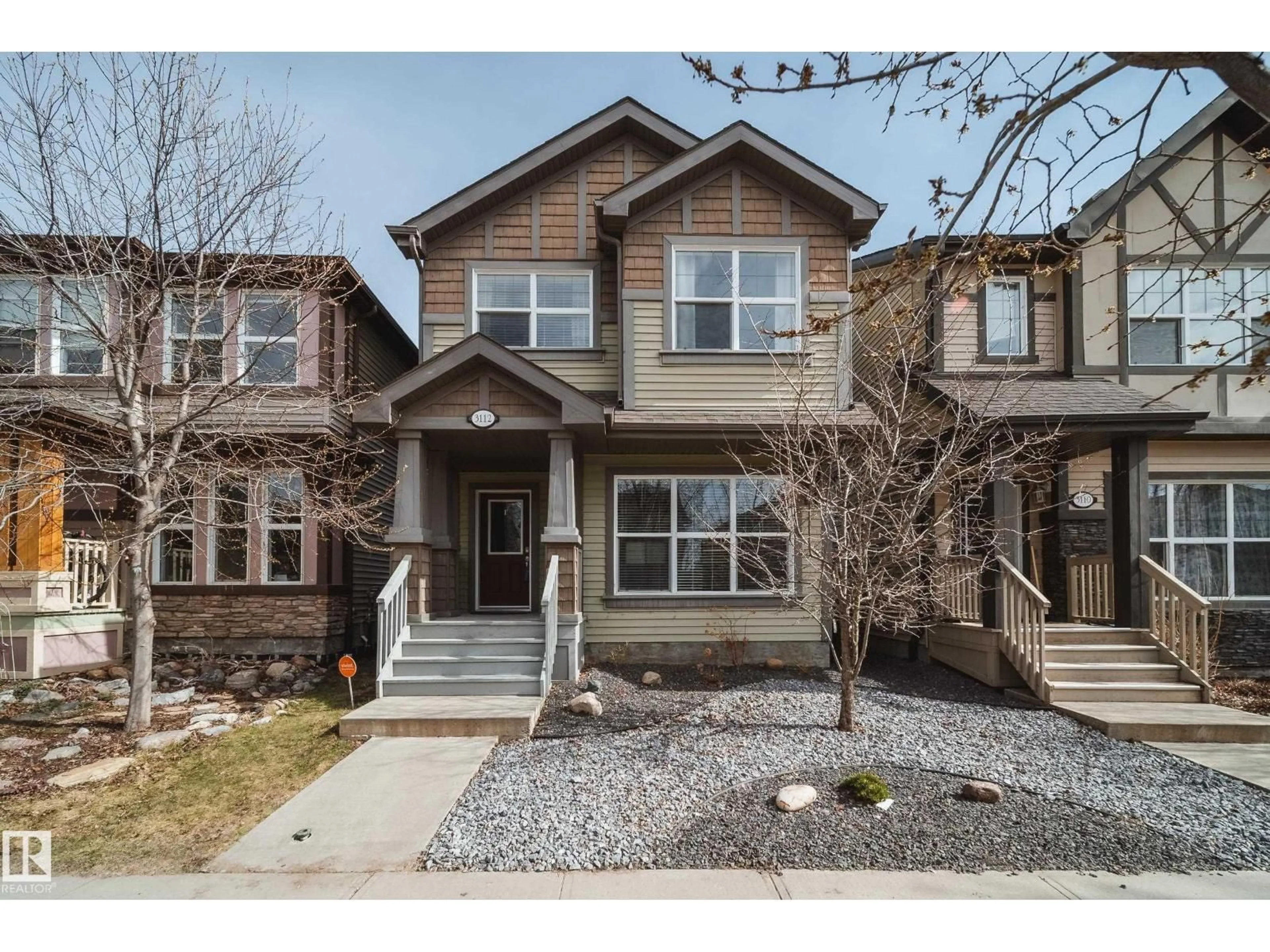 Home with brick exterior material, street for 3112 PAISLEY RD, Edmonton Alberta T6W2W8