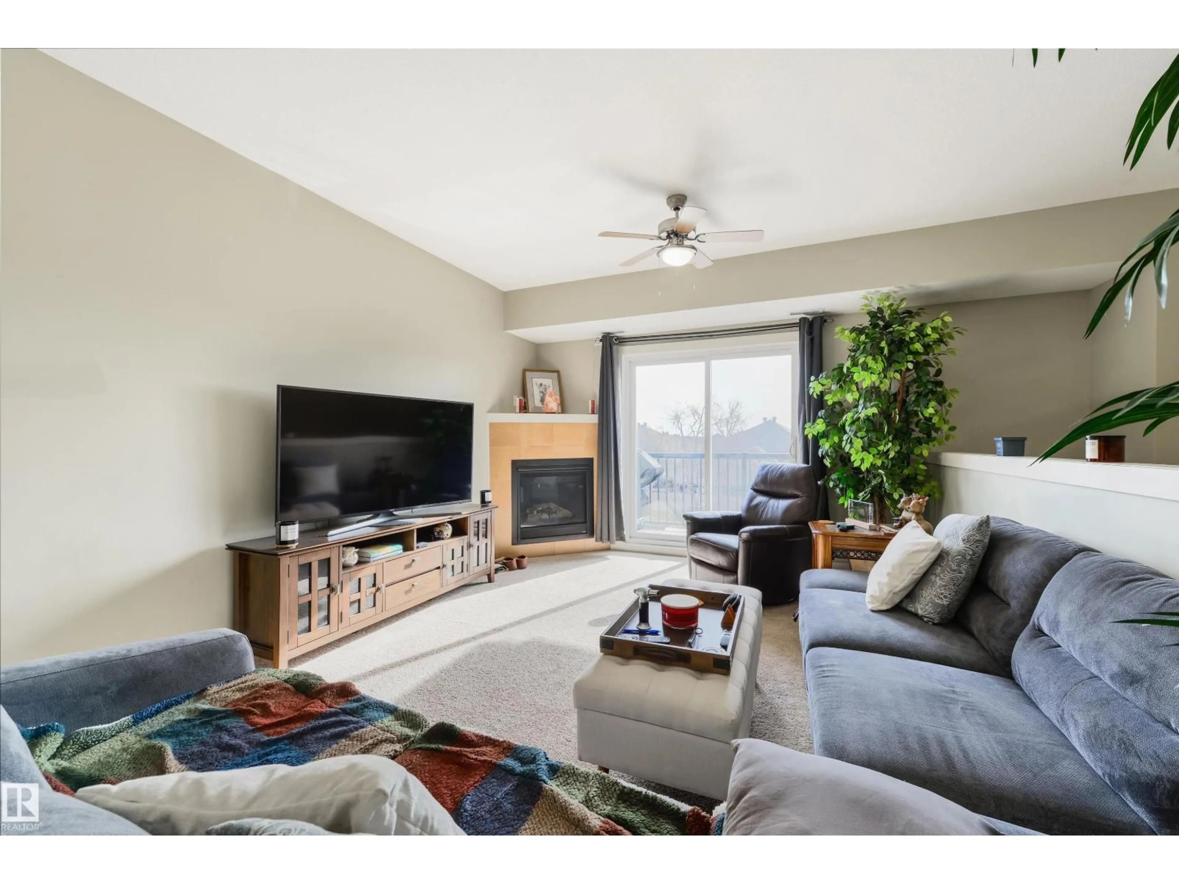 Living room with furniture, unknown for #5 - 840 156 ST, Edmonton Alberta T6R0S2