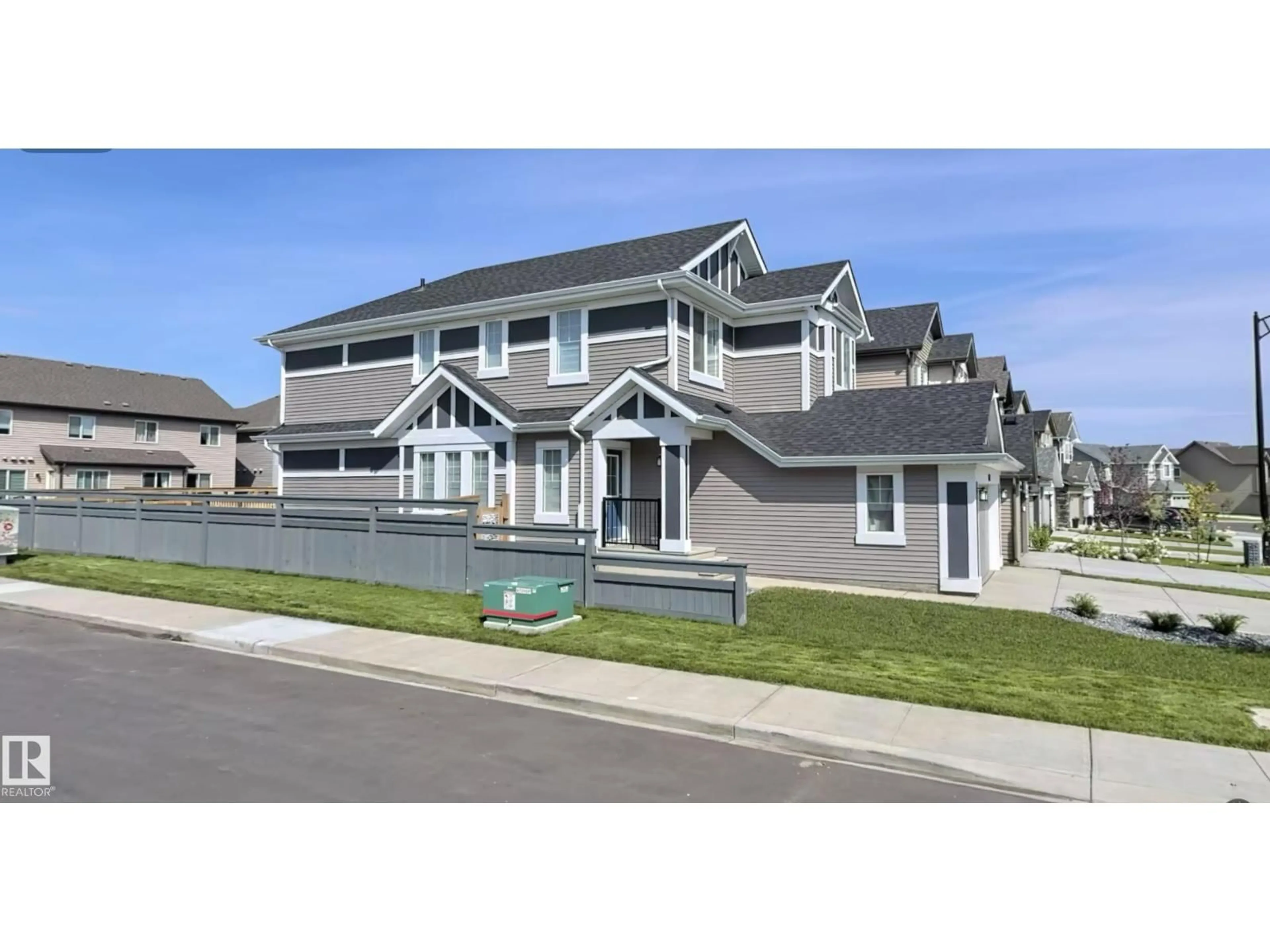 Home with vinyl exterior material, street for 1234 DANIELS CR, Edmonton Alberta T6W3V6