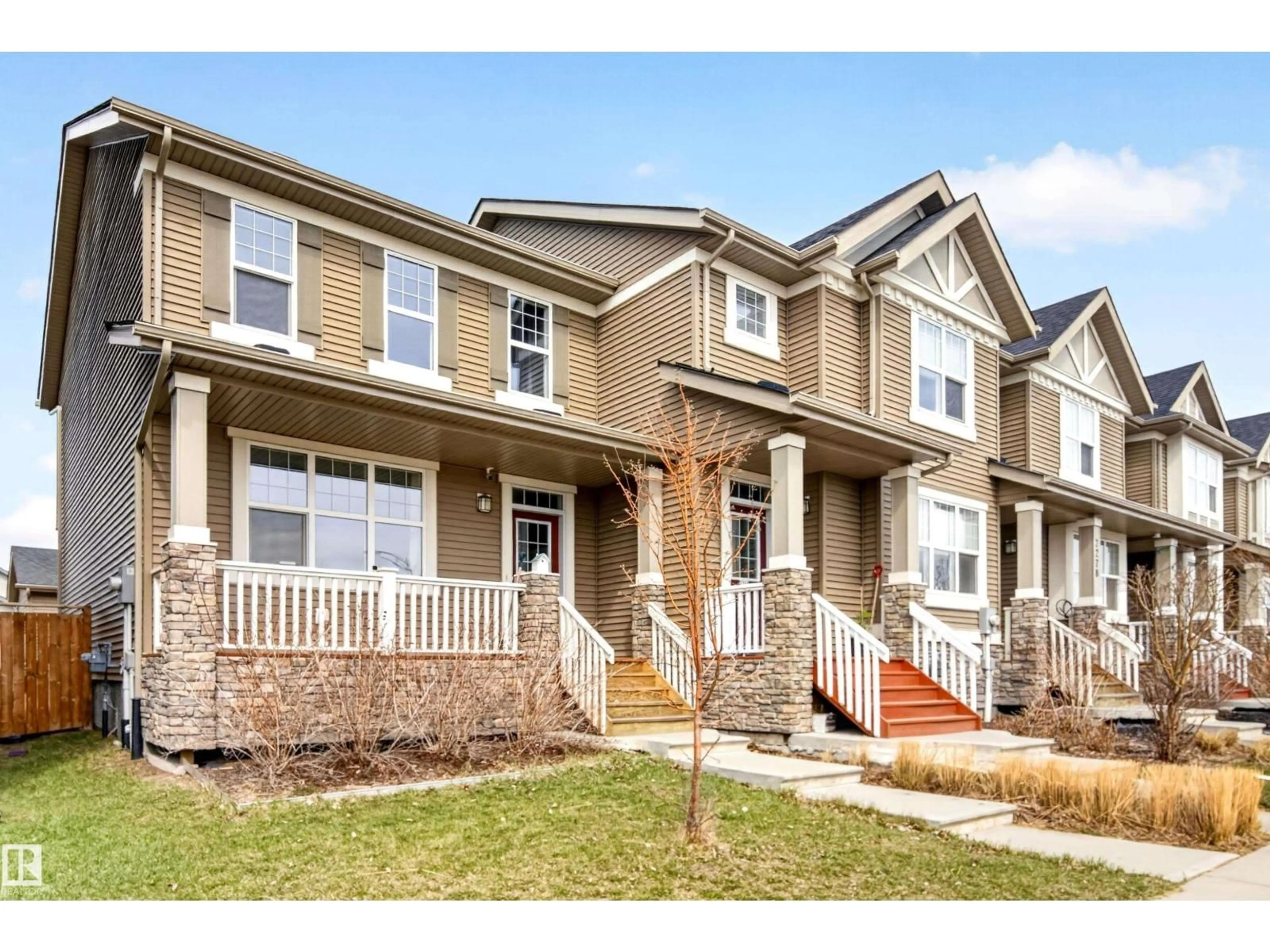 Home with vinyl exterior material, street for 2282 GLENRIDDING BV, Edmonton Alberta T6W3P5