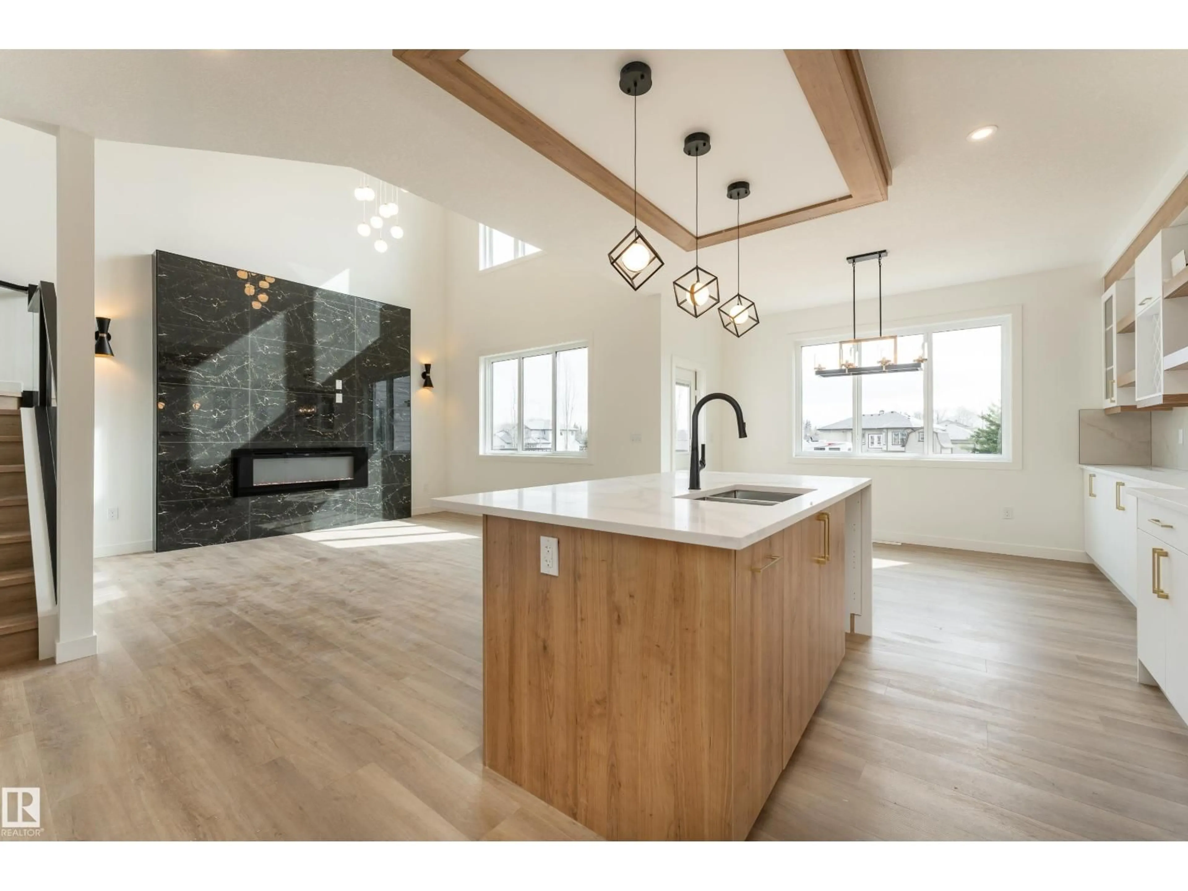 Open concept kitchen, unknown for 3833 52 ST, Gibbons Alberta T0A1N0
