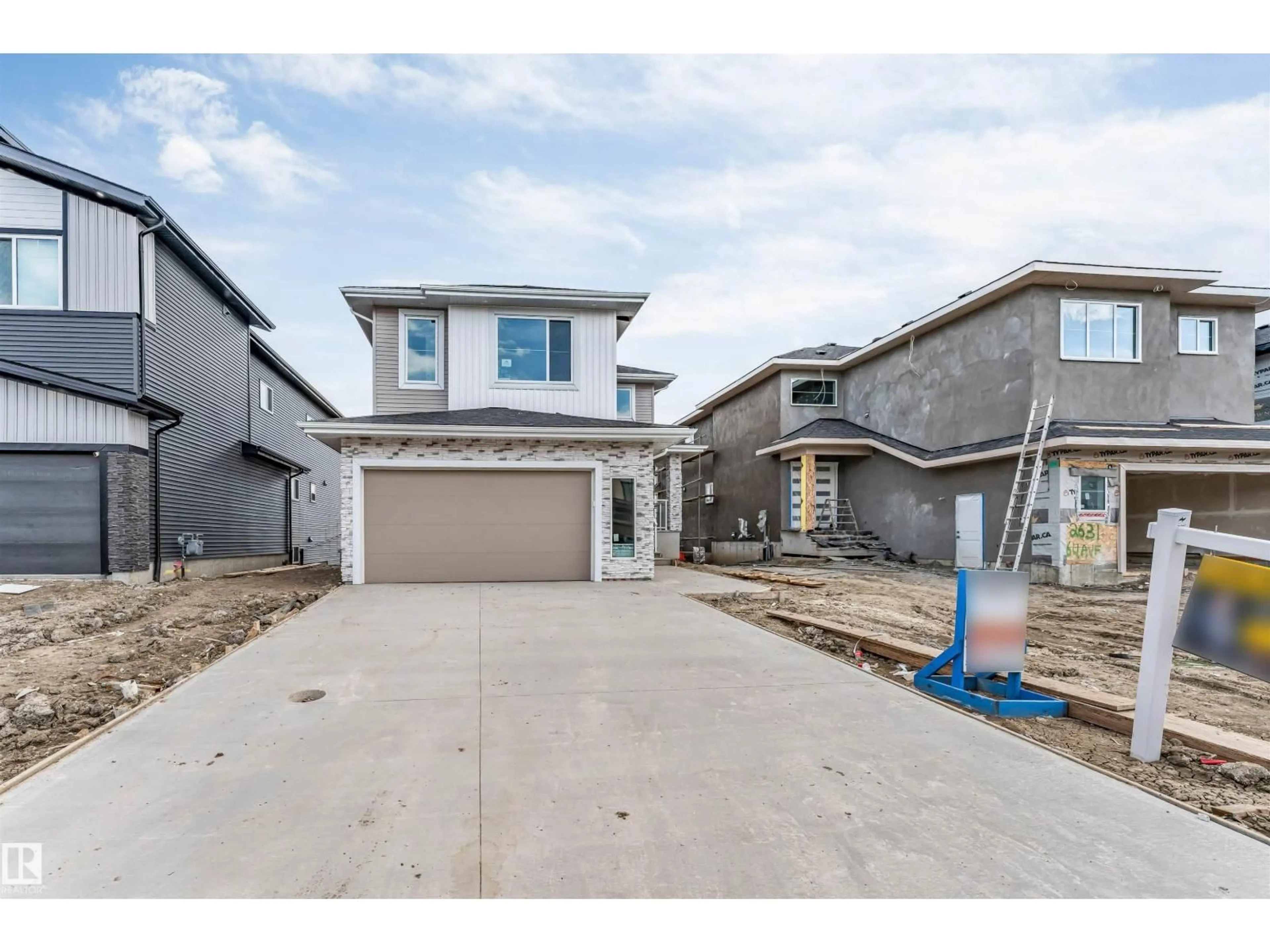 Home with brick exterior material, street for 2637 64 AV, Rural Leduc County Alberta T4X0H6