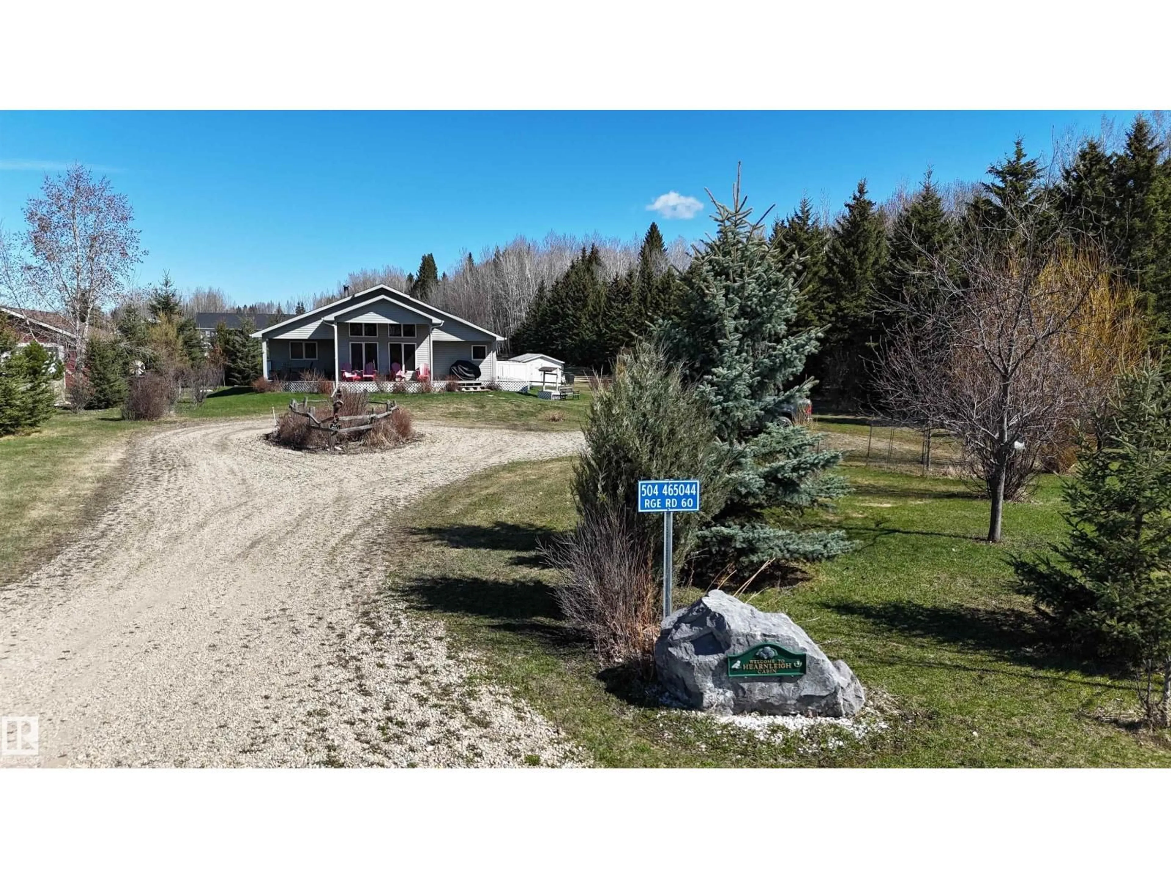 A pic from outside/outdoor area/front of a property/back of a property/a pic from drone, unknown for 60 - 504 465044 RR, Rural Wetaskiwin County Alberta T0C0T0