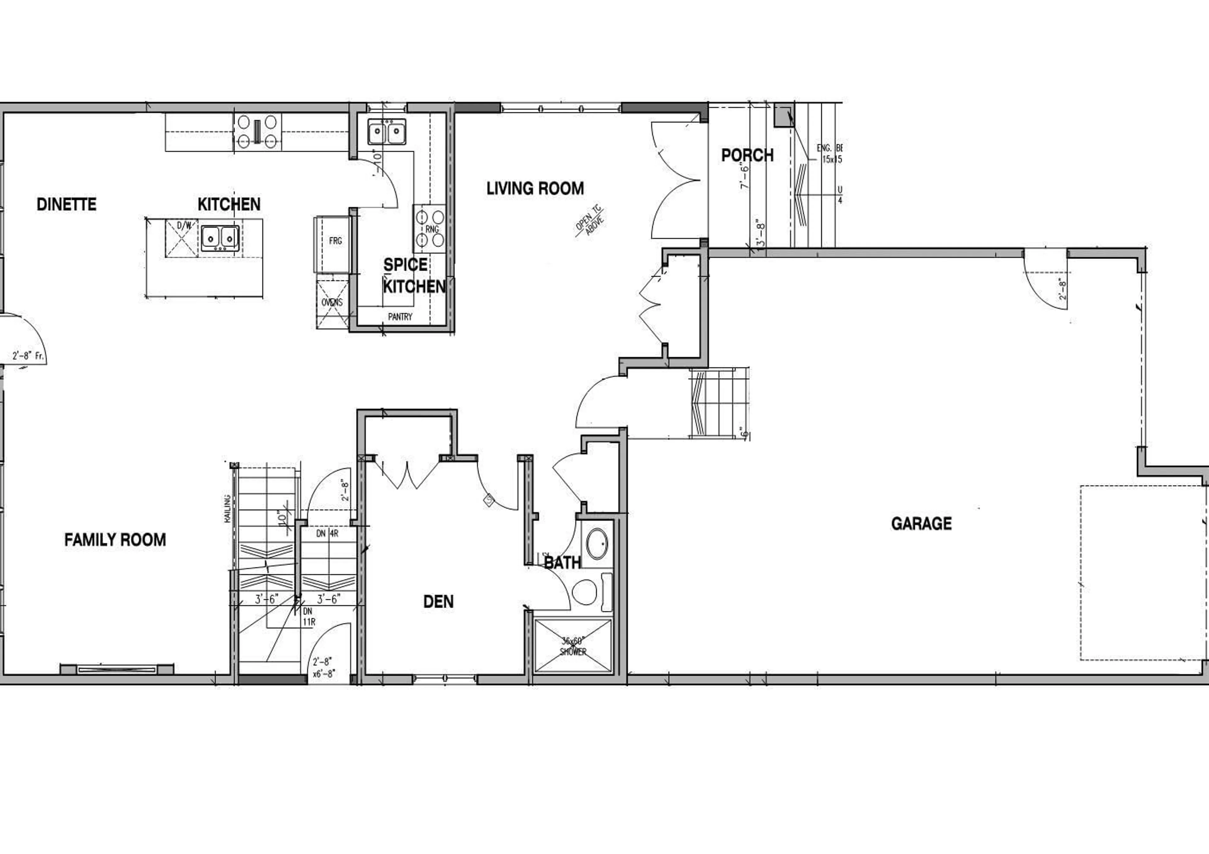 Floor plan for 3719 41 AV, Beaumont Alberta T4X3B4