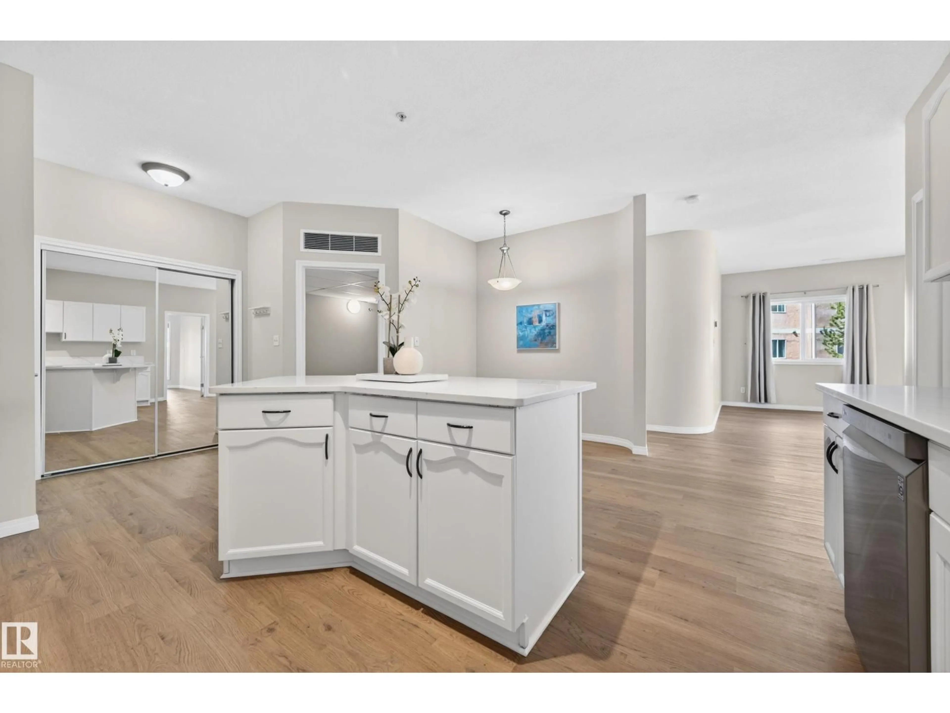 Open concept kitchen, unknown for 222 - 4304 139 AV, Edmonton Alberta T5Y0H6