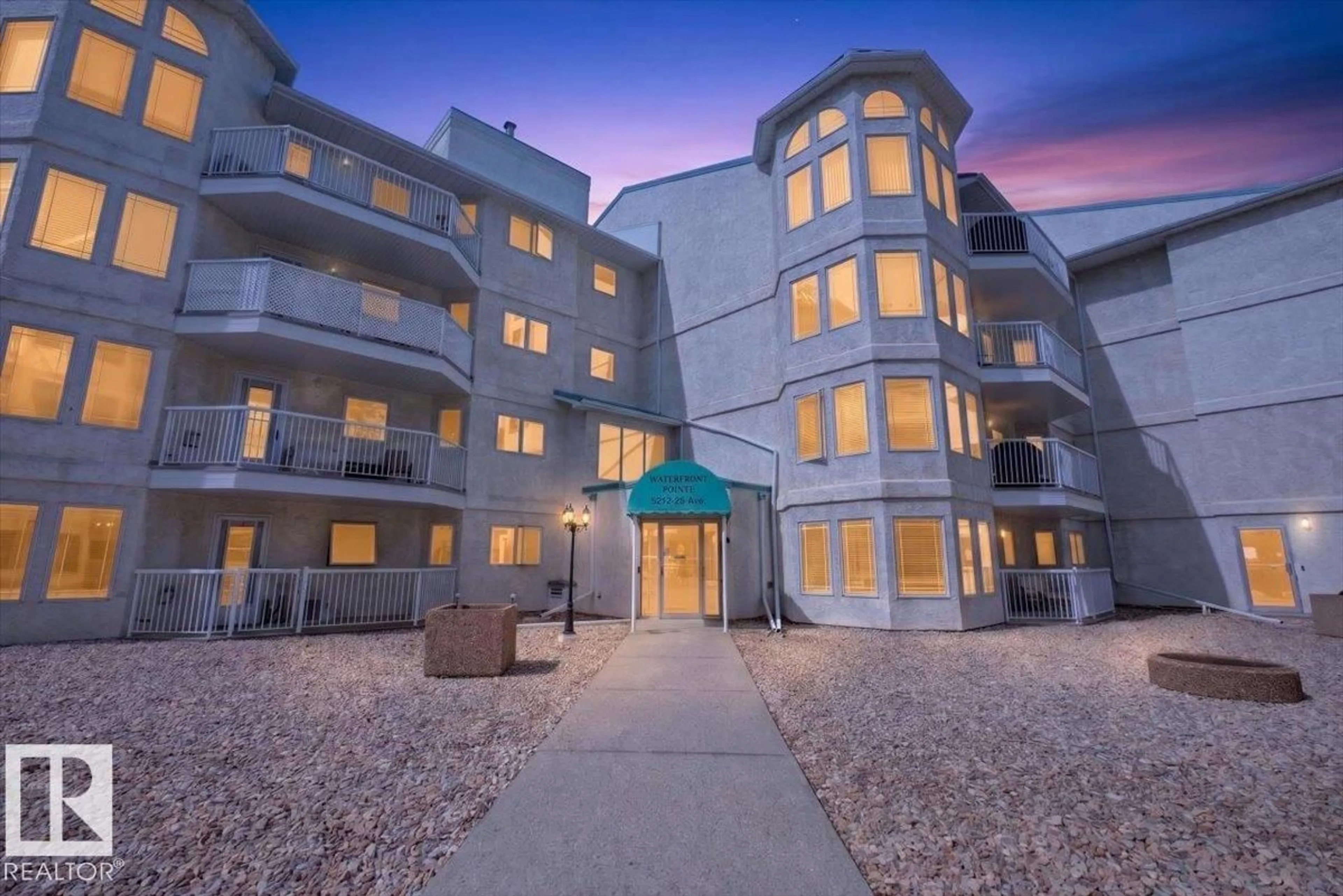 Patio, building for #105 - 5212 25 AV, Edmonton Alberta T6L6R7