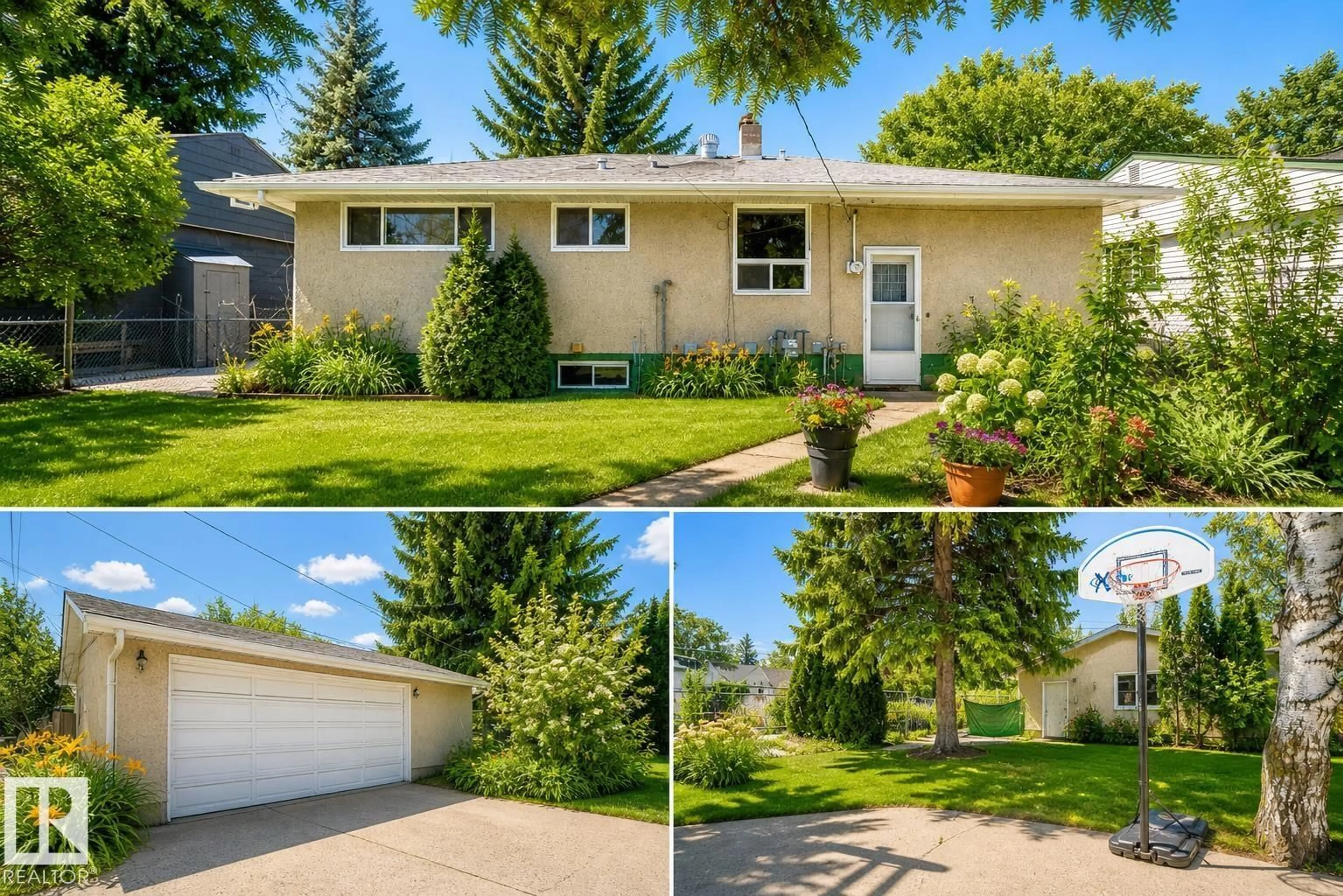 A pic from outside/outdoor area/front of a property/back of a property/a pic from drone, street for NW - 12237 135 ST, Edmonton Alberta T5L1W9
