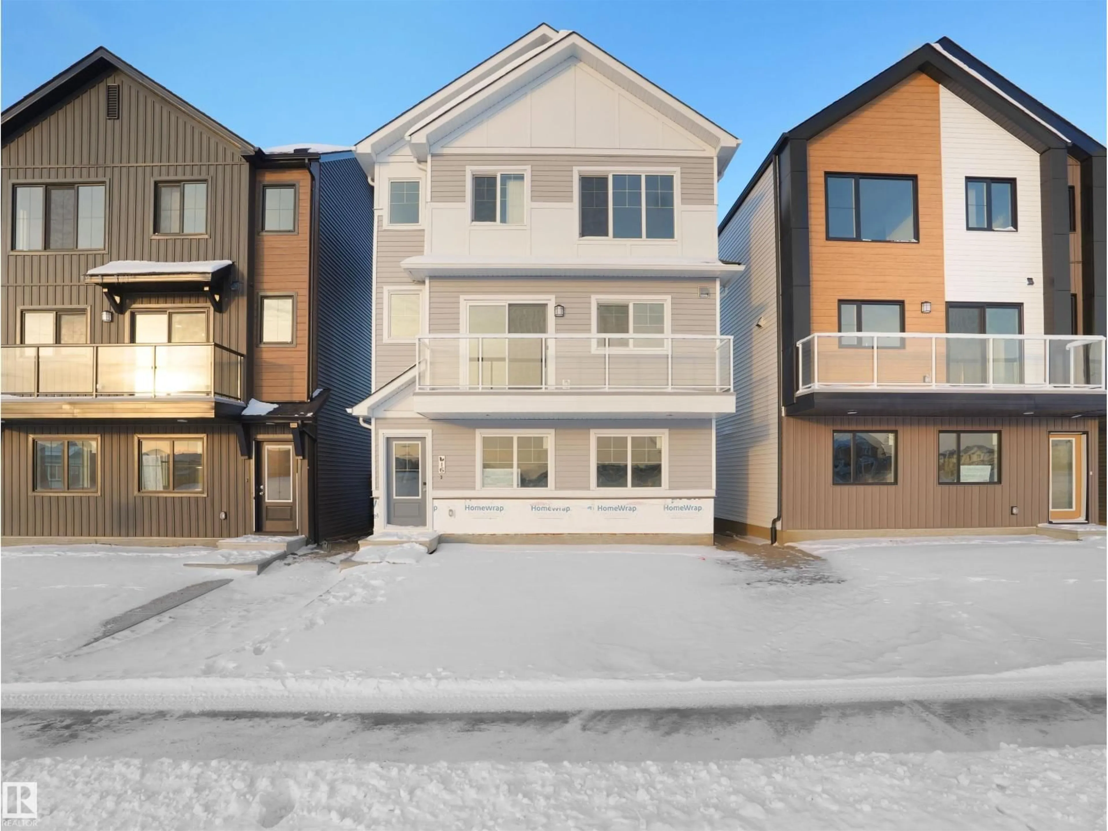 Home with vinyl exterior material, street for #11 - 1430 ASTER WY, Edmonton Alberta T6T2N8