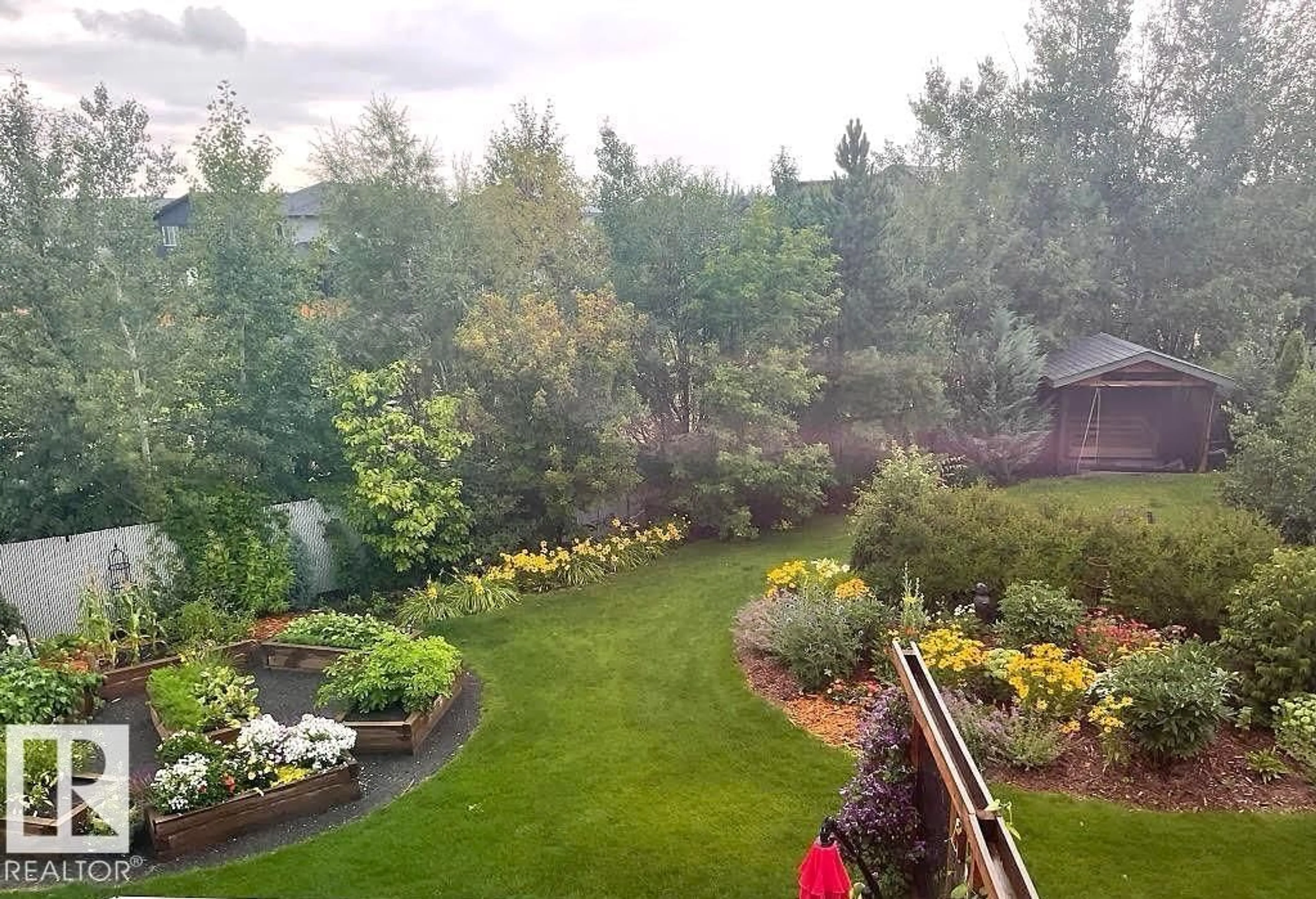 A pic from outside/outdoor area/front of a property/back of a property/a pic from drone, forest/trees view for 43 SELKIRK PL, Leduc Alberta T9E0L4